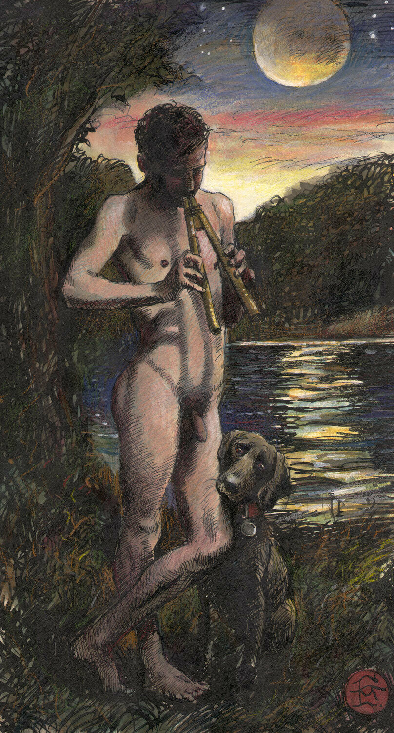 "The Song" Original Work on Paper