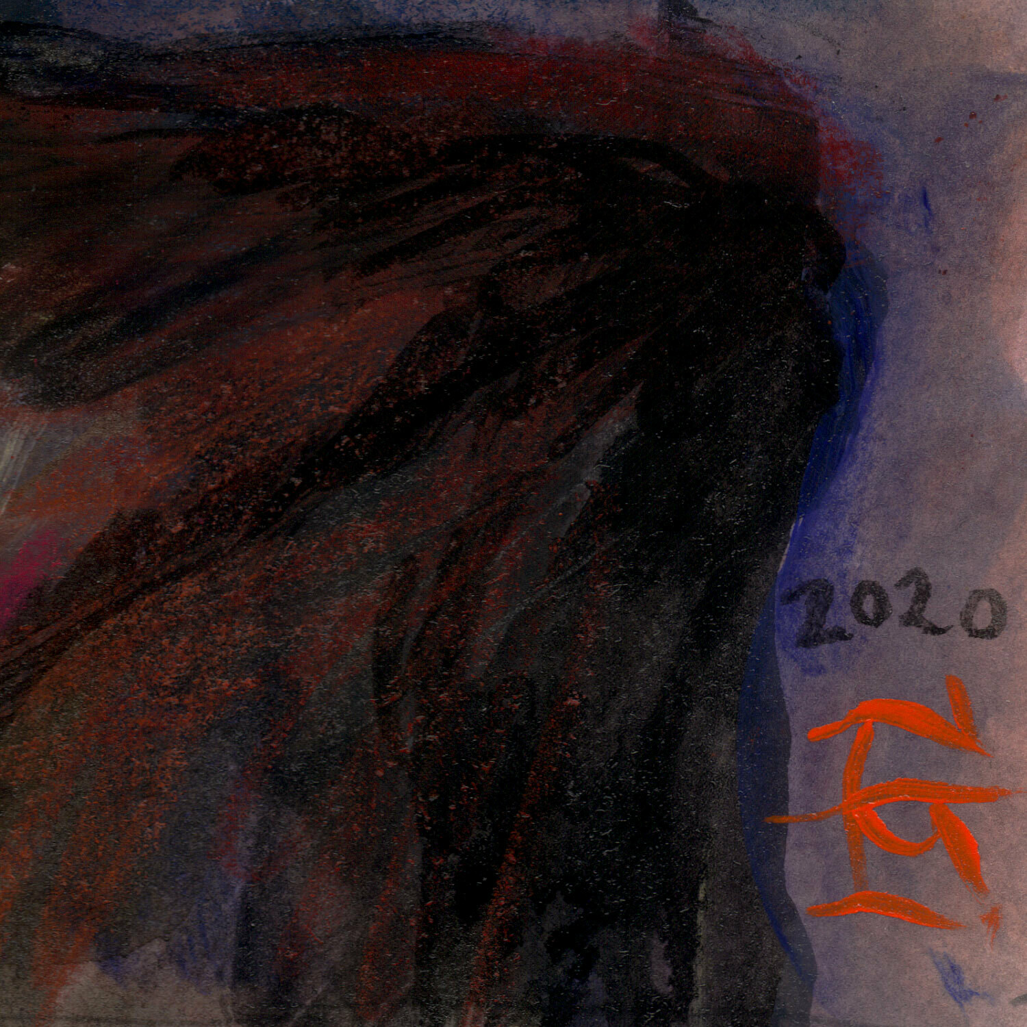 "New Year's Day" Original Work on Paper
