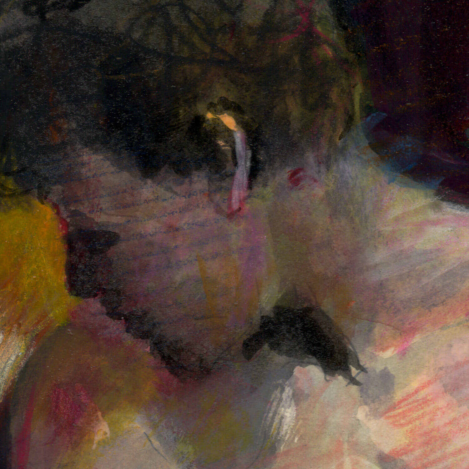 "New Year's Day" Original Work on Paper