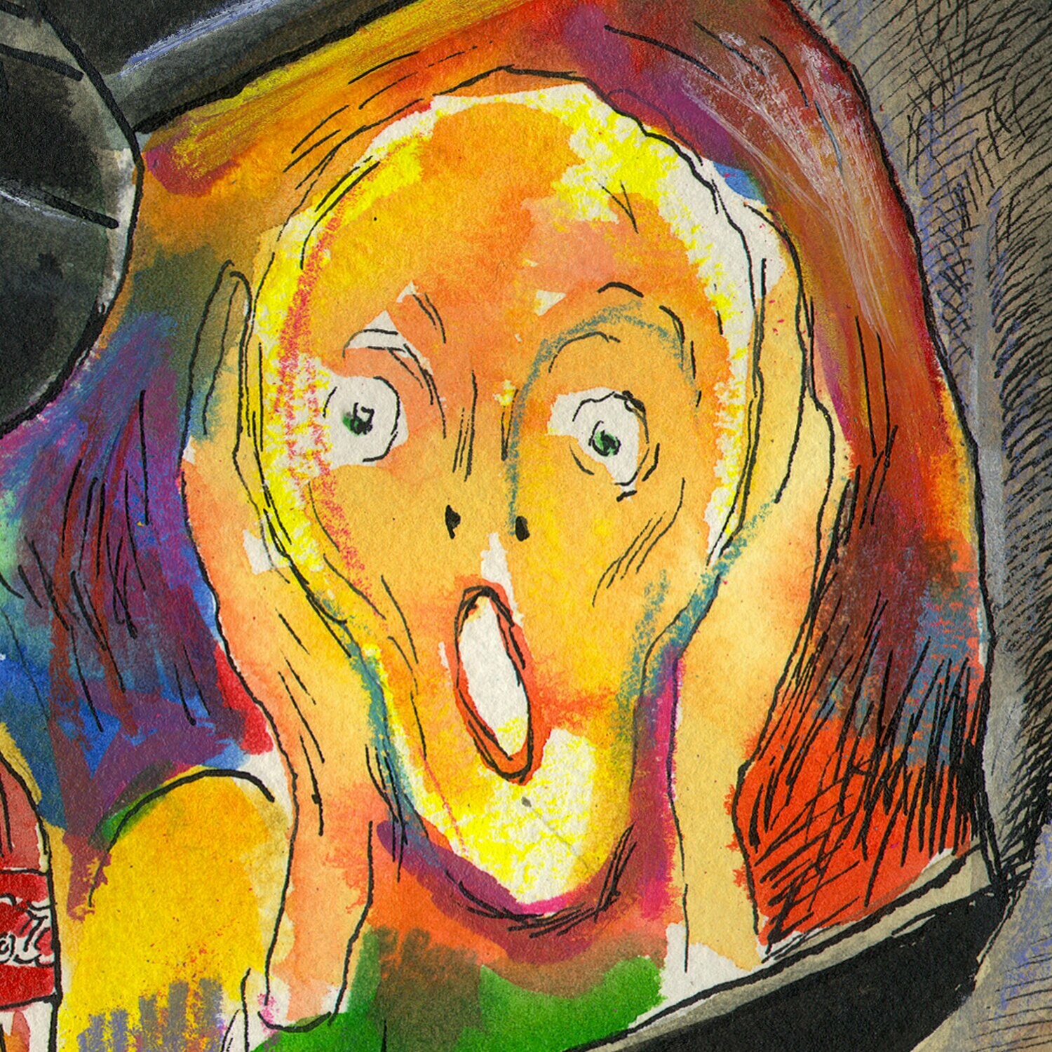 "Art Wars" Original Work on Paper