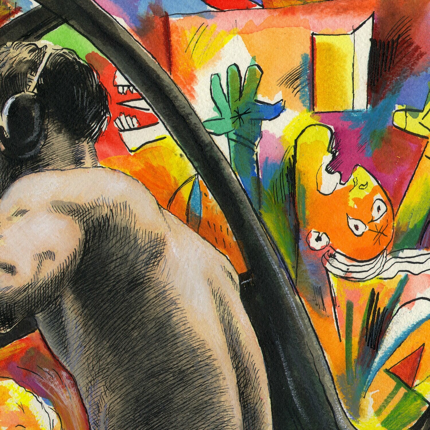 "Art Wars" Original Work on Paper