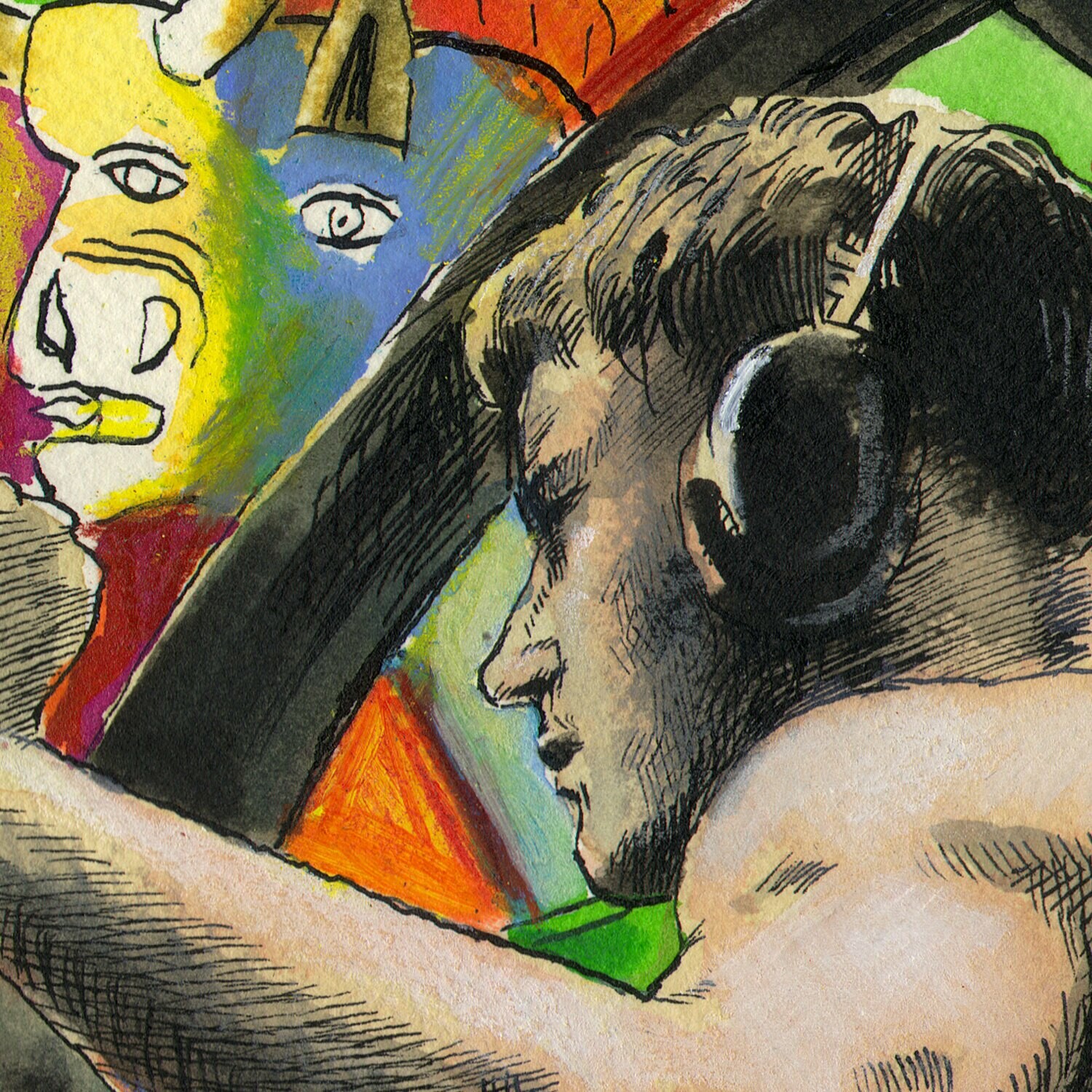 "Art Wars" Original Work on Paper