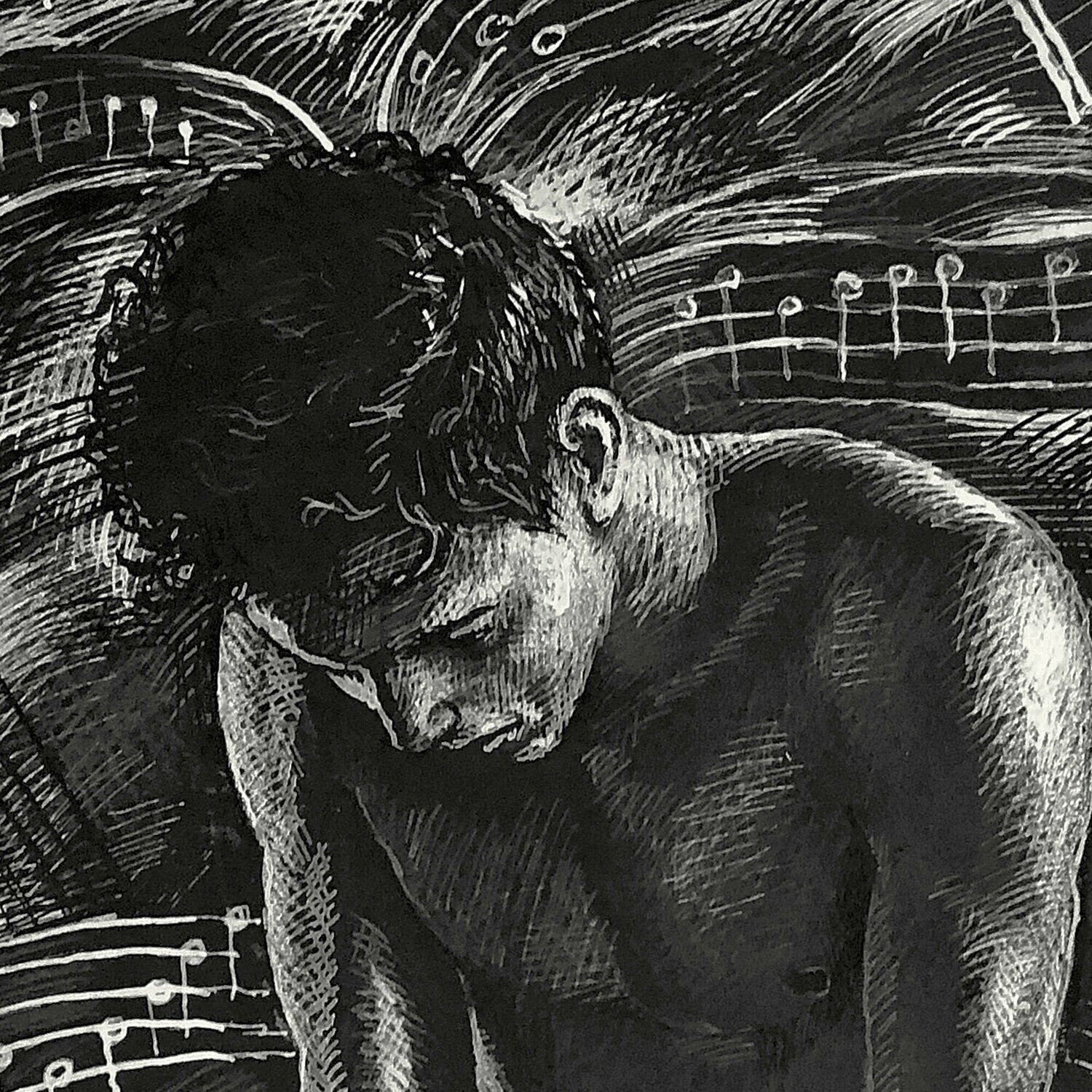 "Broken" Original Work on Paper