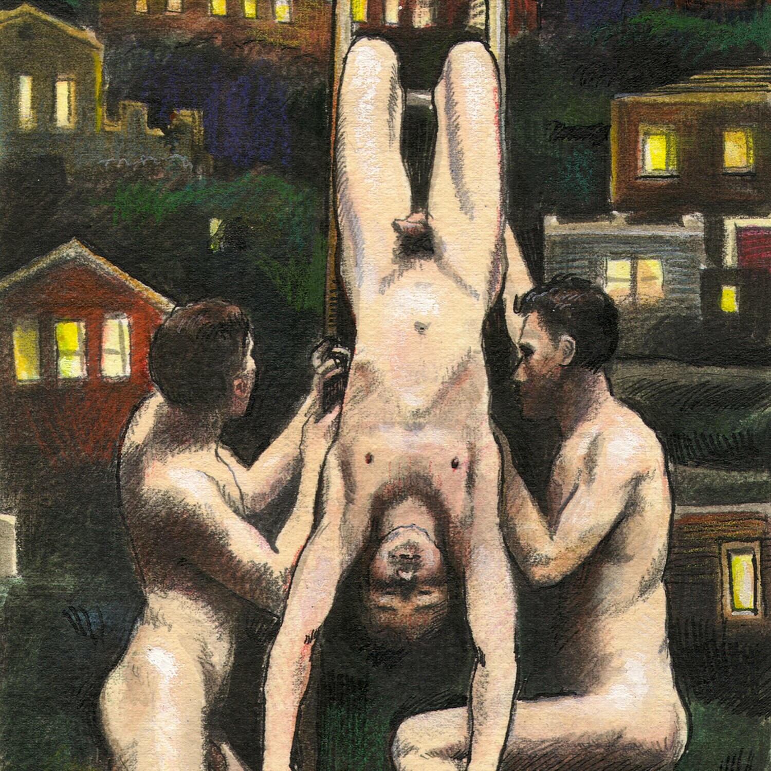 "04.05.2020: There's No Escape" Original Work on Paper