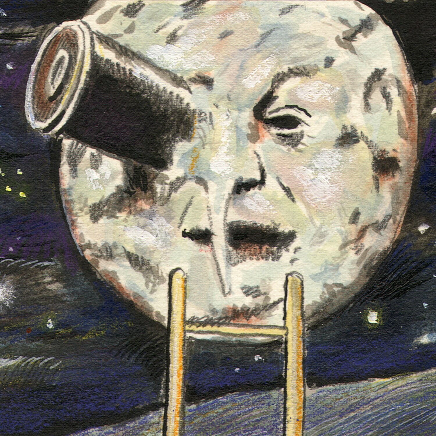 "04.05.2020: There's No Escape" Original Work on Paper