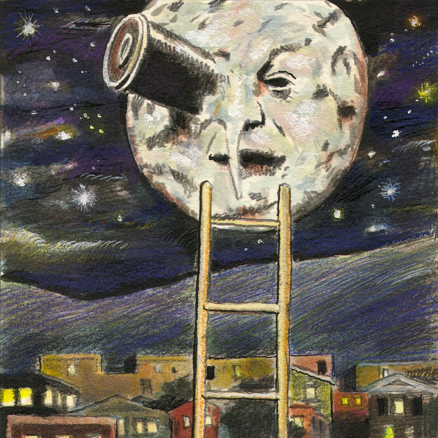 "04.05.2020: There's No Escape" Original Work on Paper