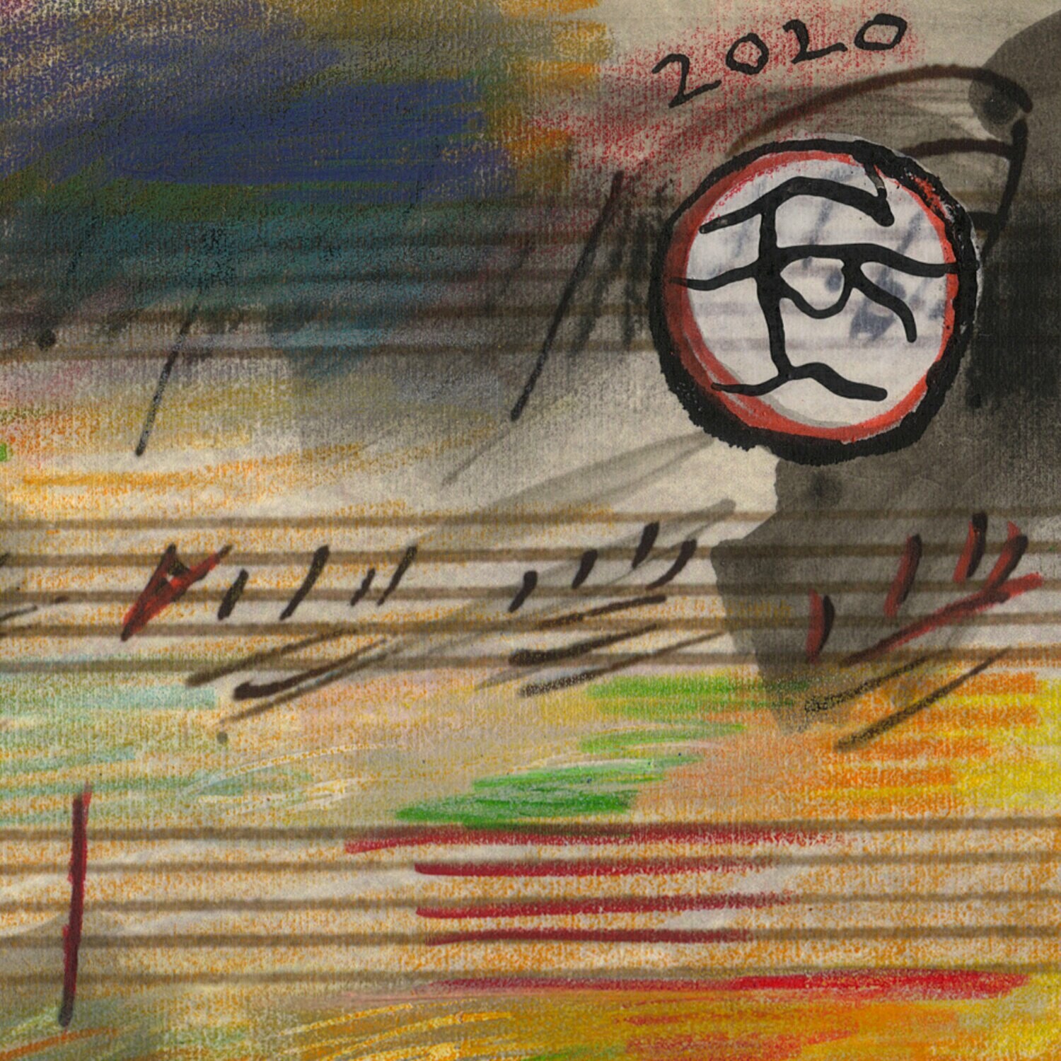 "Alone with Beethoven" Original Work on Paper