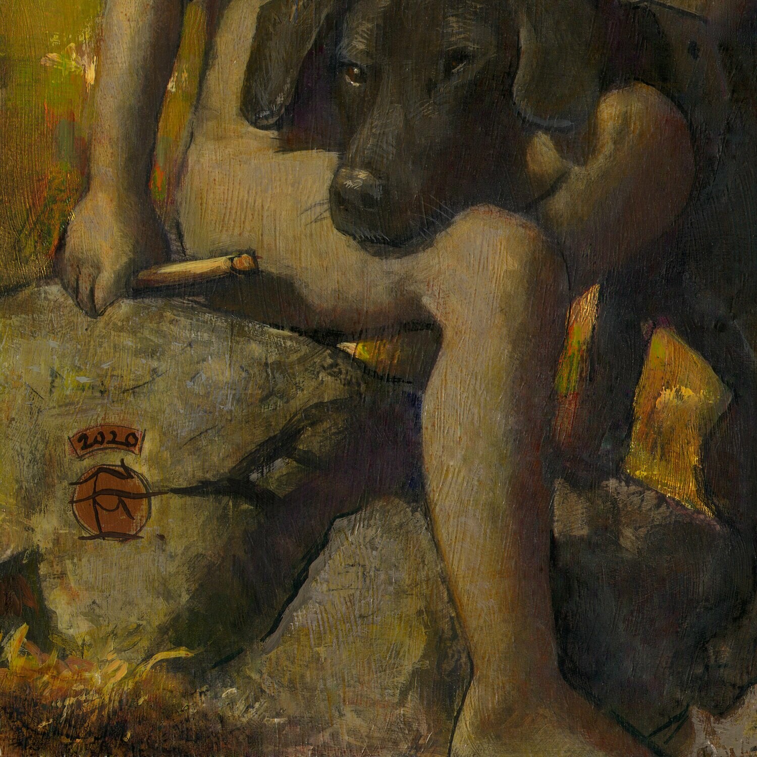 "04.24.2020: Helpless" Original Painting