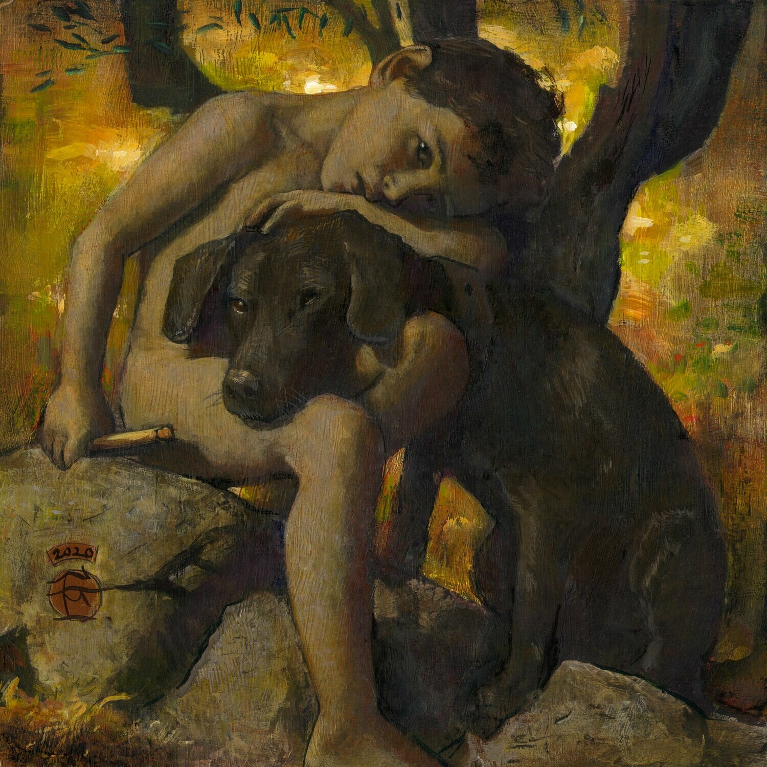 &quot;04.24.2020: Helpless&quot; Original Painting
