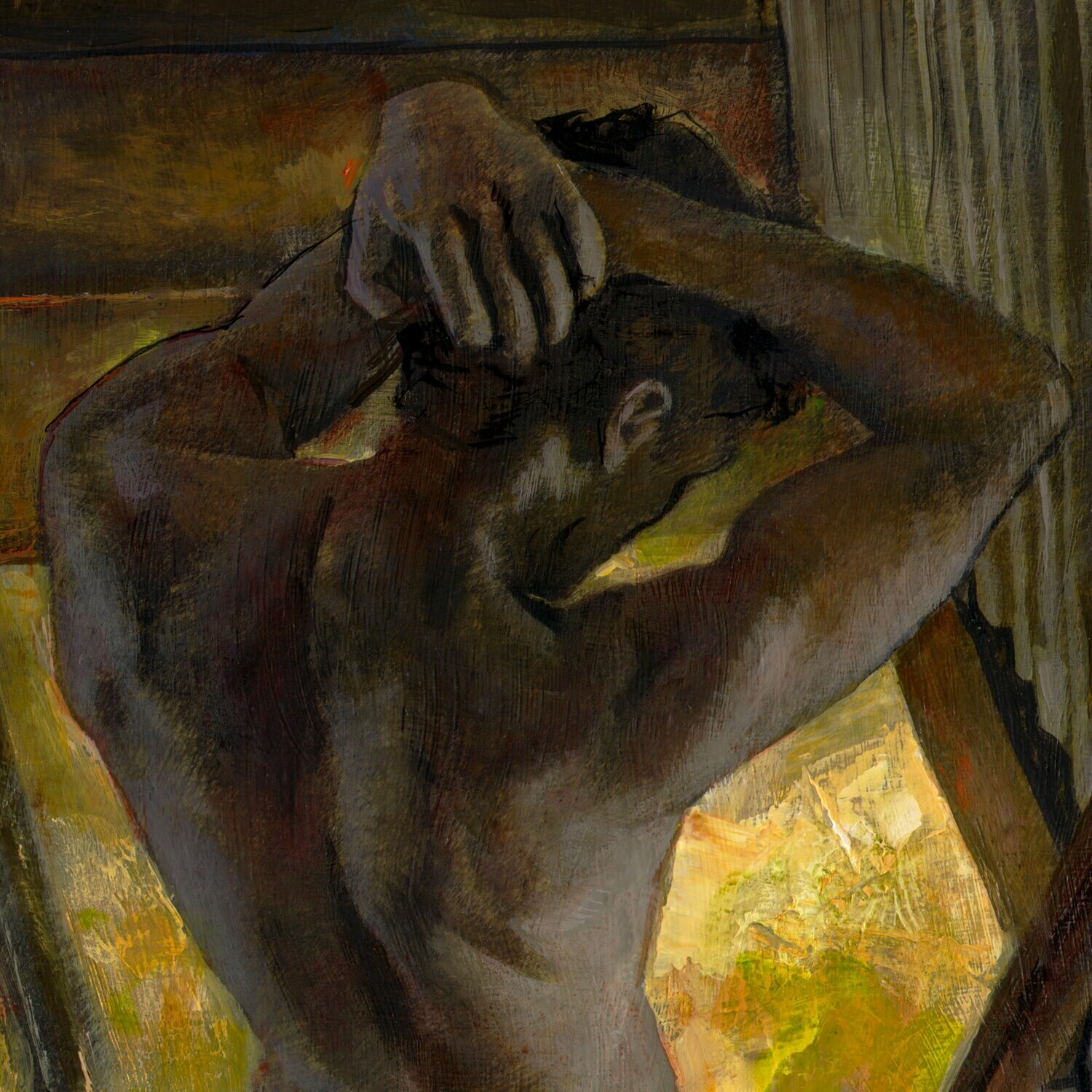 "04.29.2020: The Descent" Original Painting
