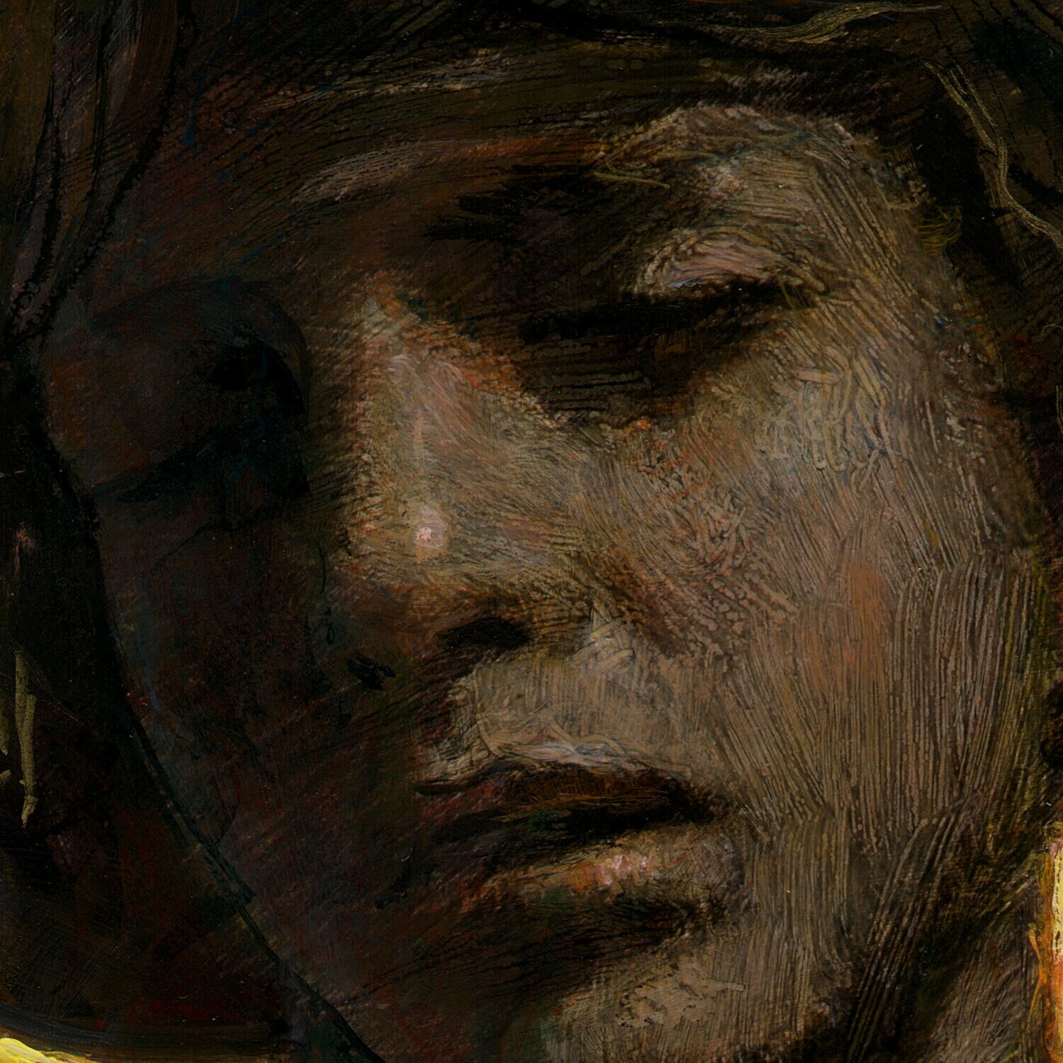 "05.03.2020: Starry Day Into Night" Original Painting