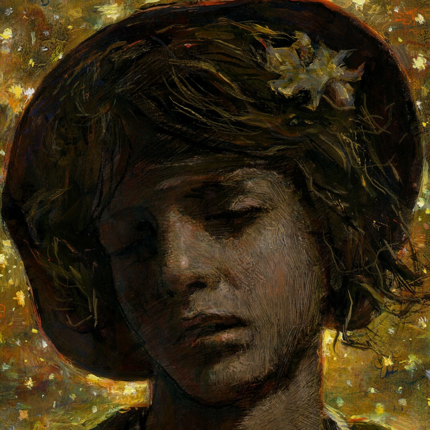 "05.03.2020: Starry Day Into Night" Original Painting