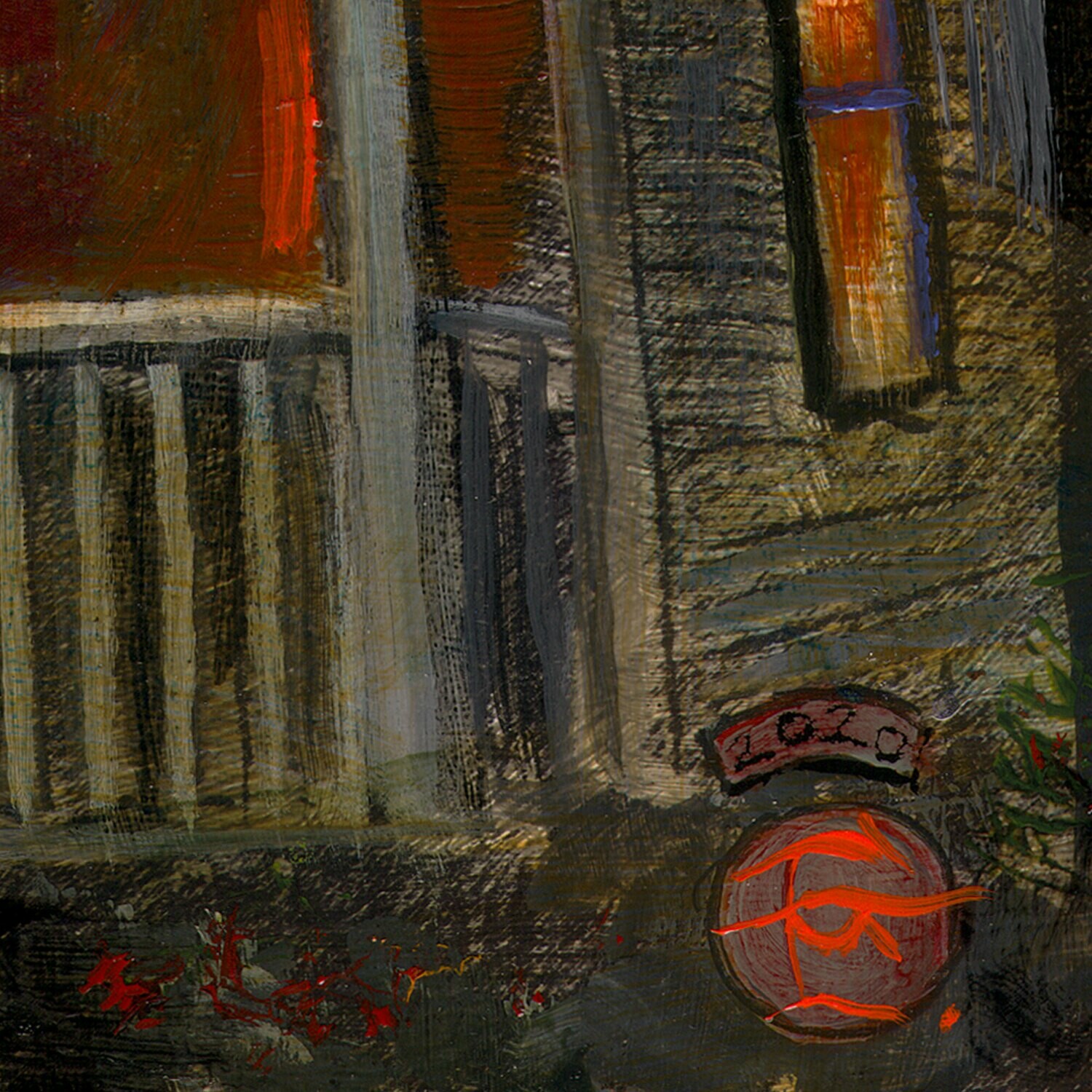 "Isolation" Original Painting on Panel