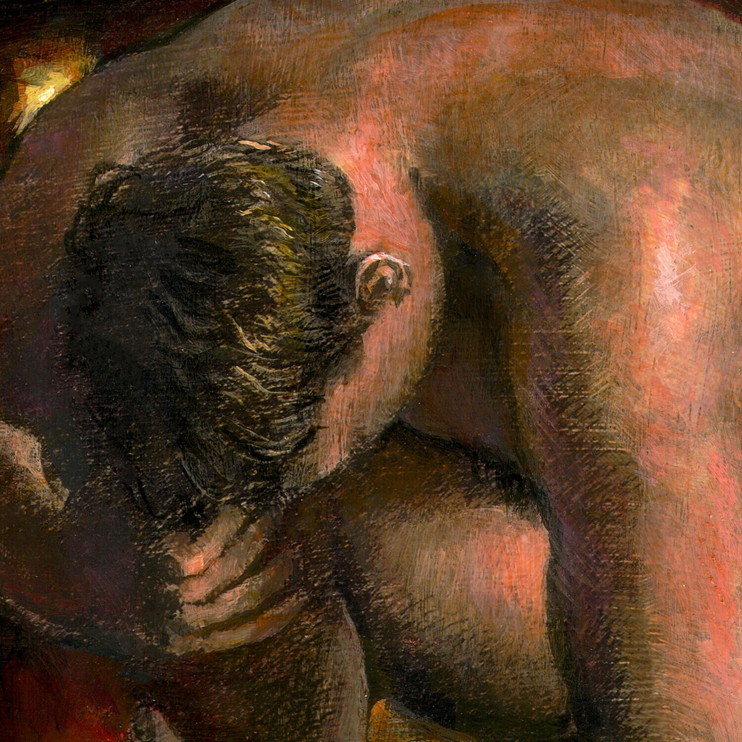 "Isolation" Original Painting on Panel