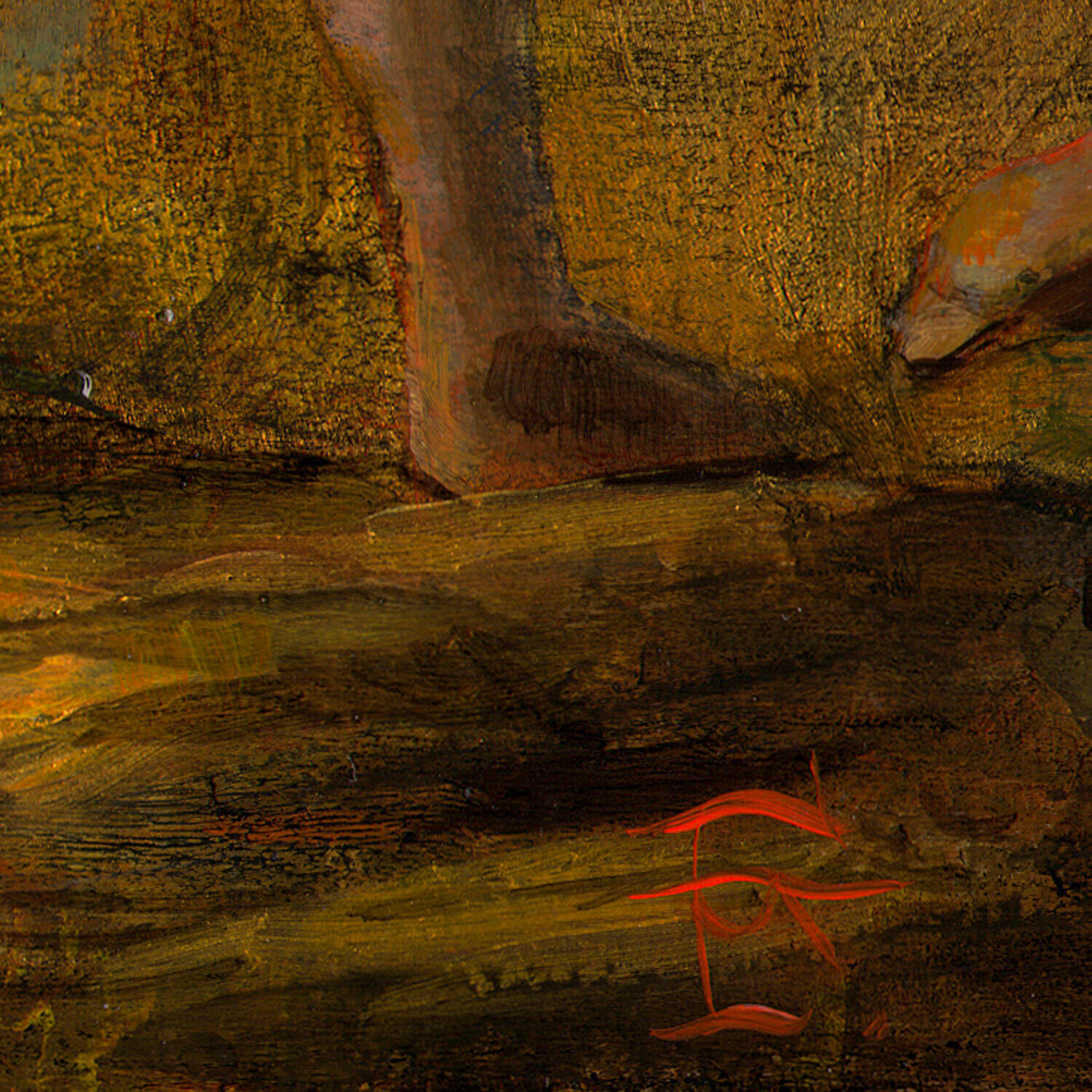 "05.17.2020: Hope" (A Riff on Thomas Eakins' "Swimming Hole") Original Painting