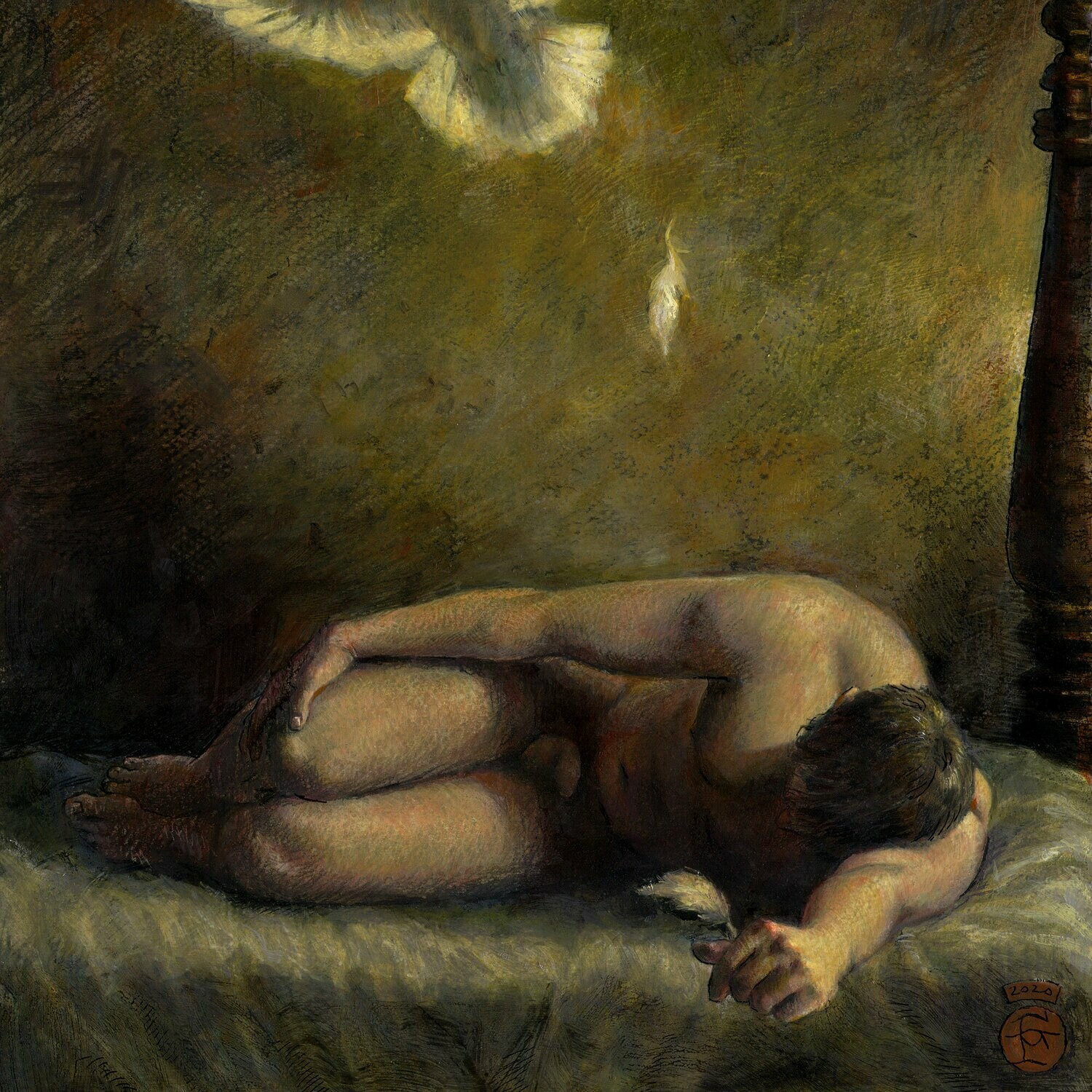 "Transience" Original Mixed-Media Painting