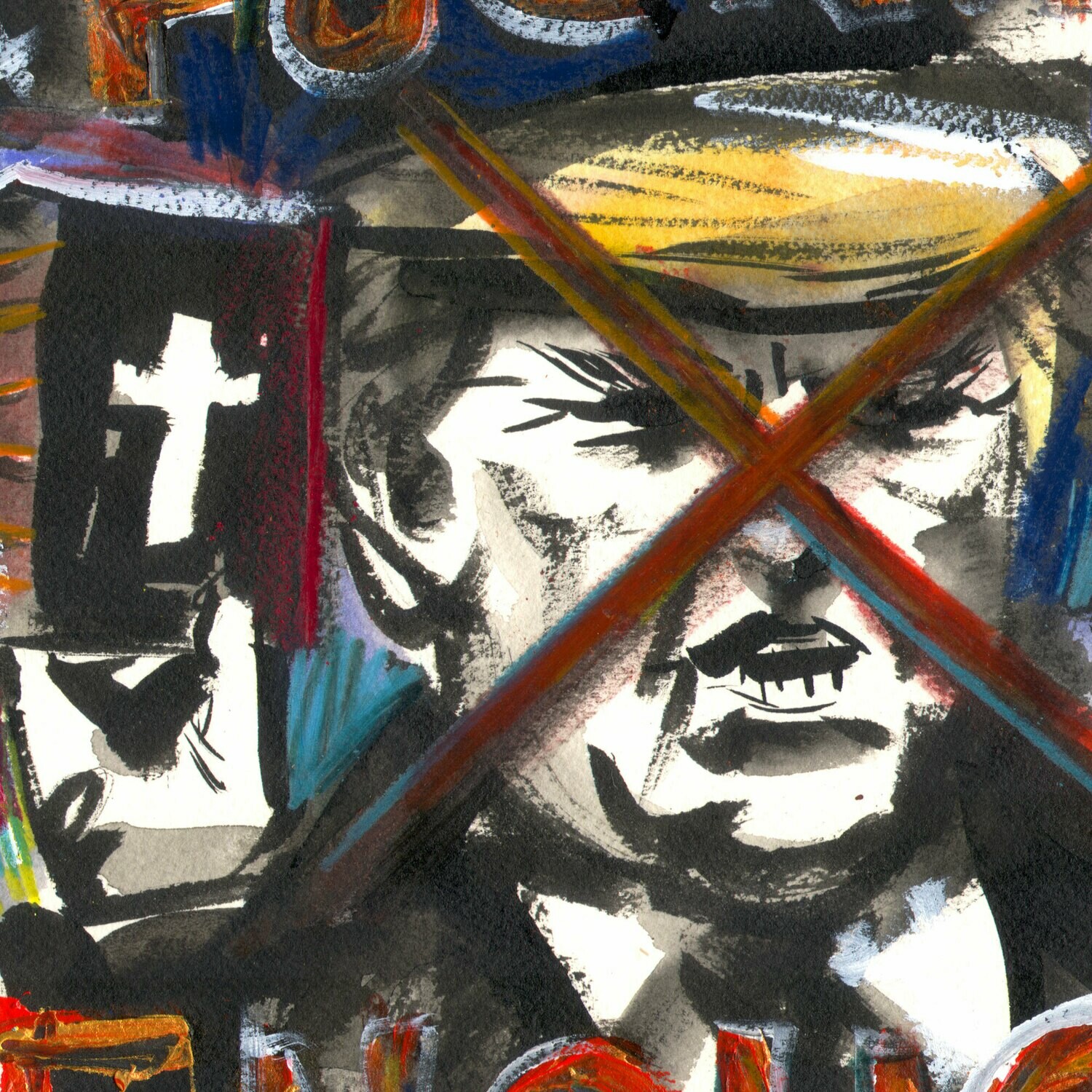 #fucktrump Original Work on Paper