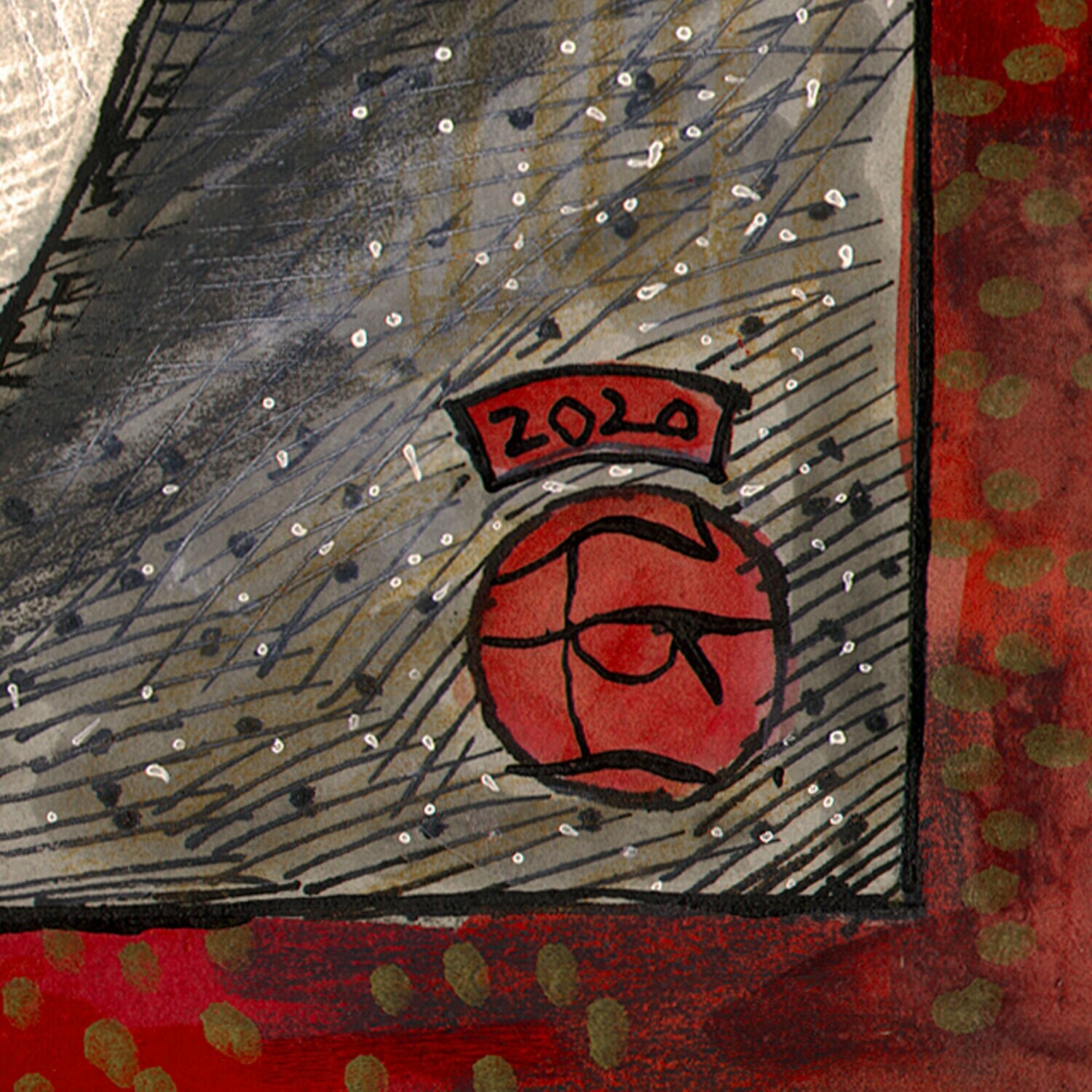 "06.10.2020: First Aid" Original Work on Paper