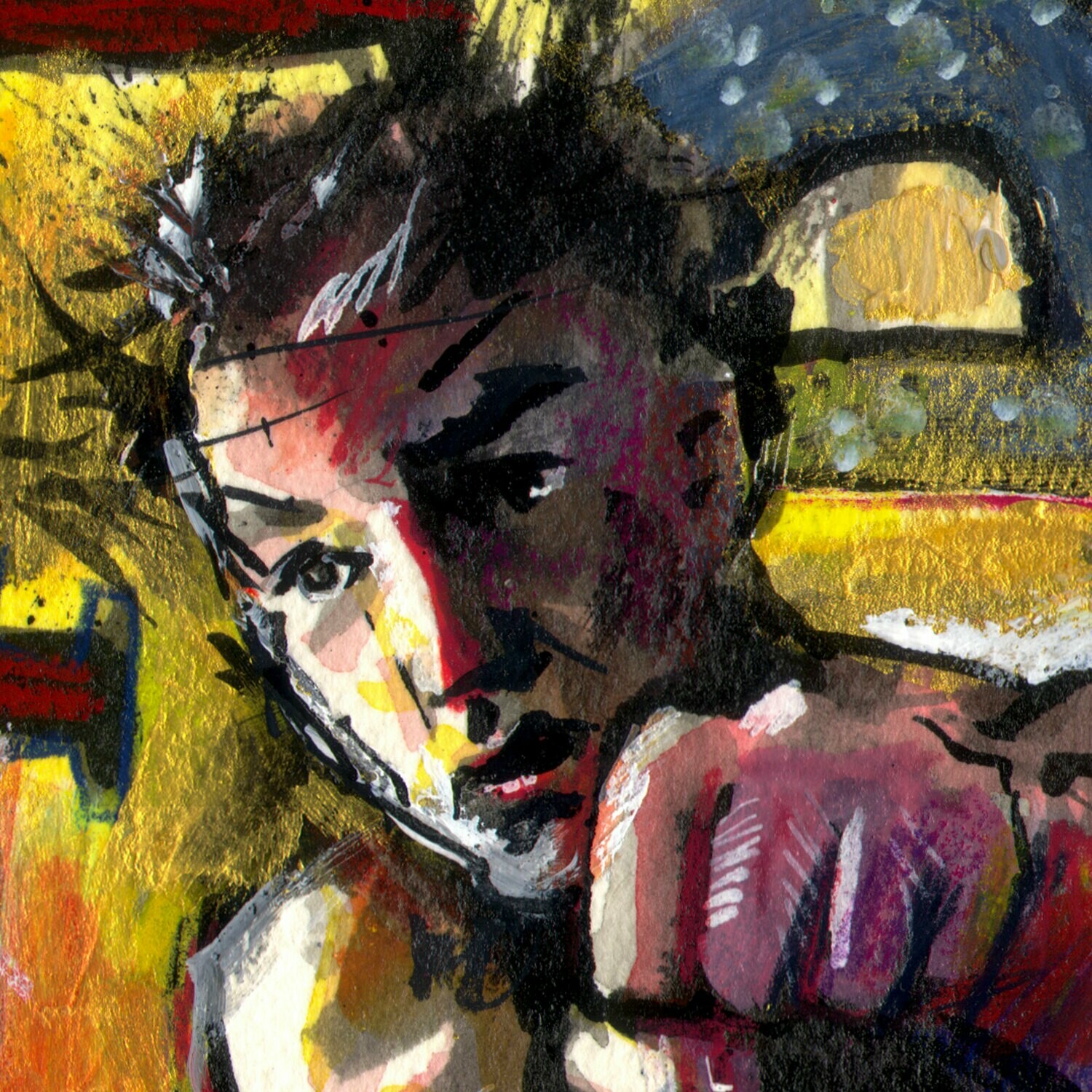 "06.10.2020: Fed Up, Had It" Original Work on Paper