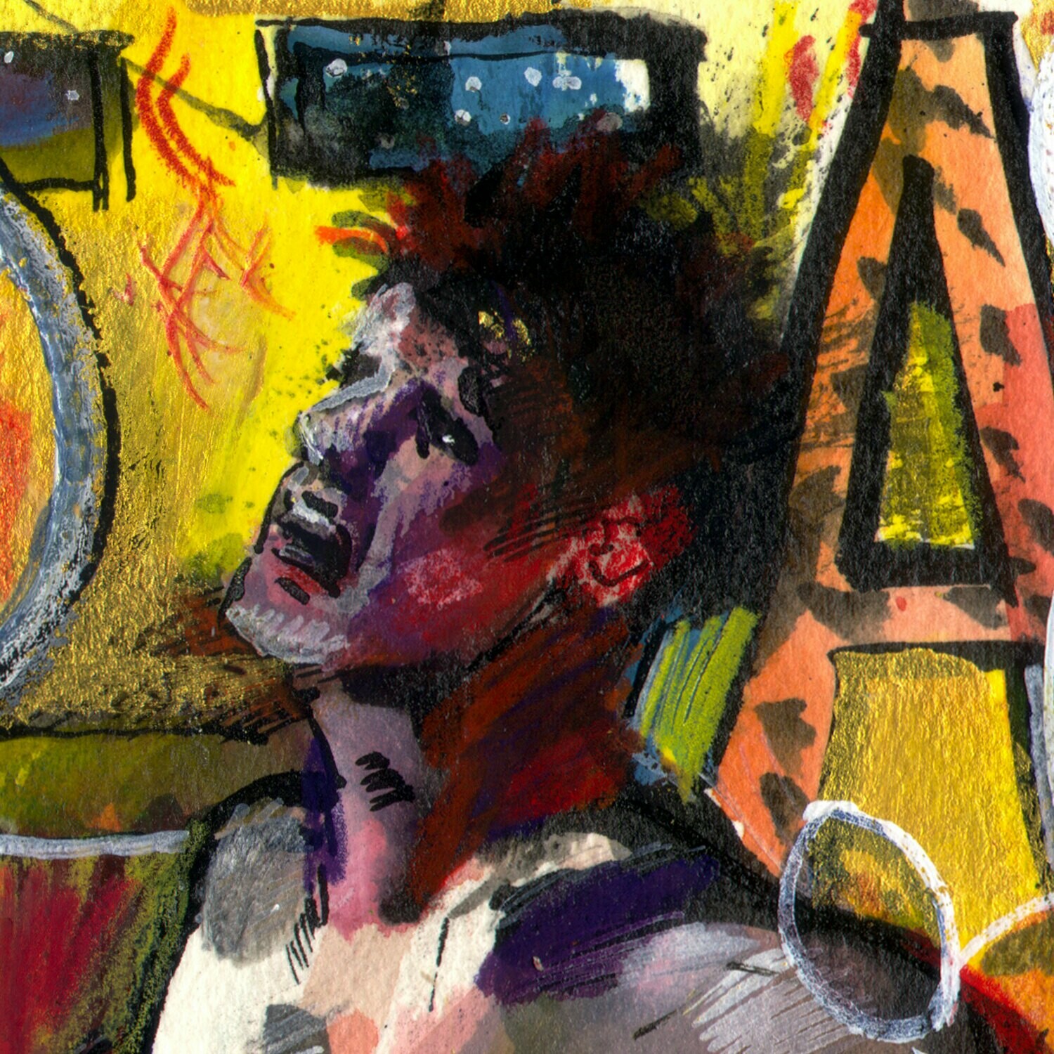 "06.10.2020: Fed Up, Had It" Original Work on Paper