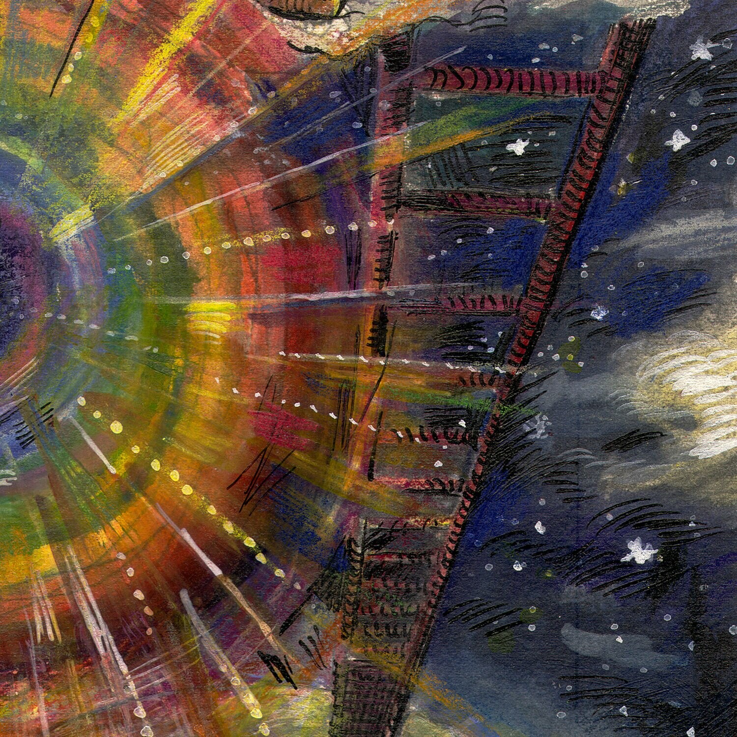 "The Peace Conjurer" Original Work on Paper