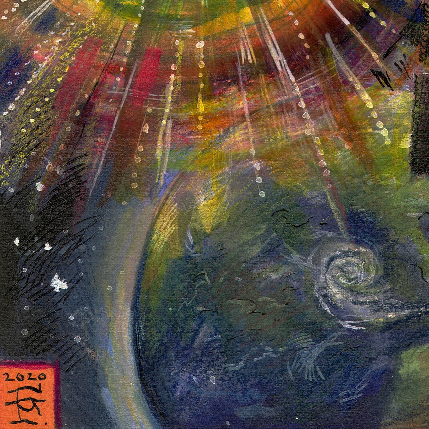 "The Peace Conjurer" Original Work on Paper