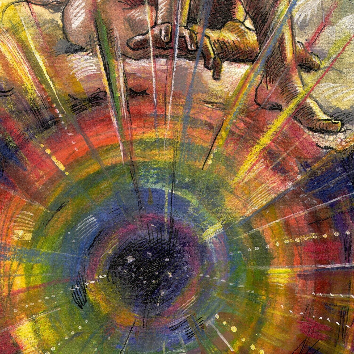 "The Peace Conjurer" Original Work on Paper