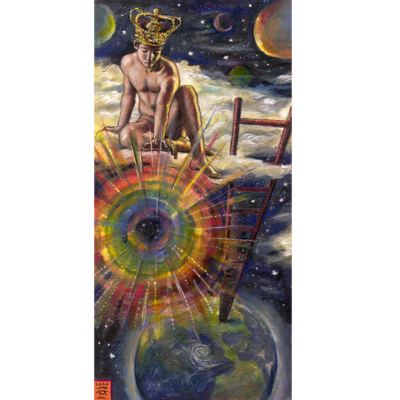 &quot;The Peace Conjurer&quot; Original Work on Paper