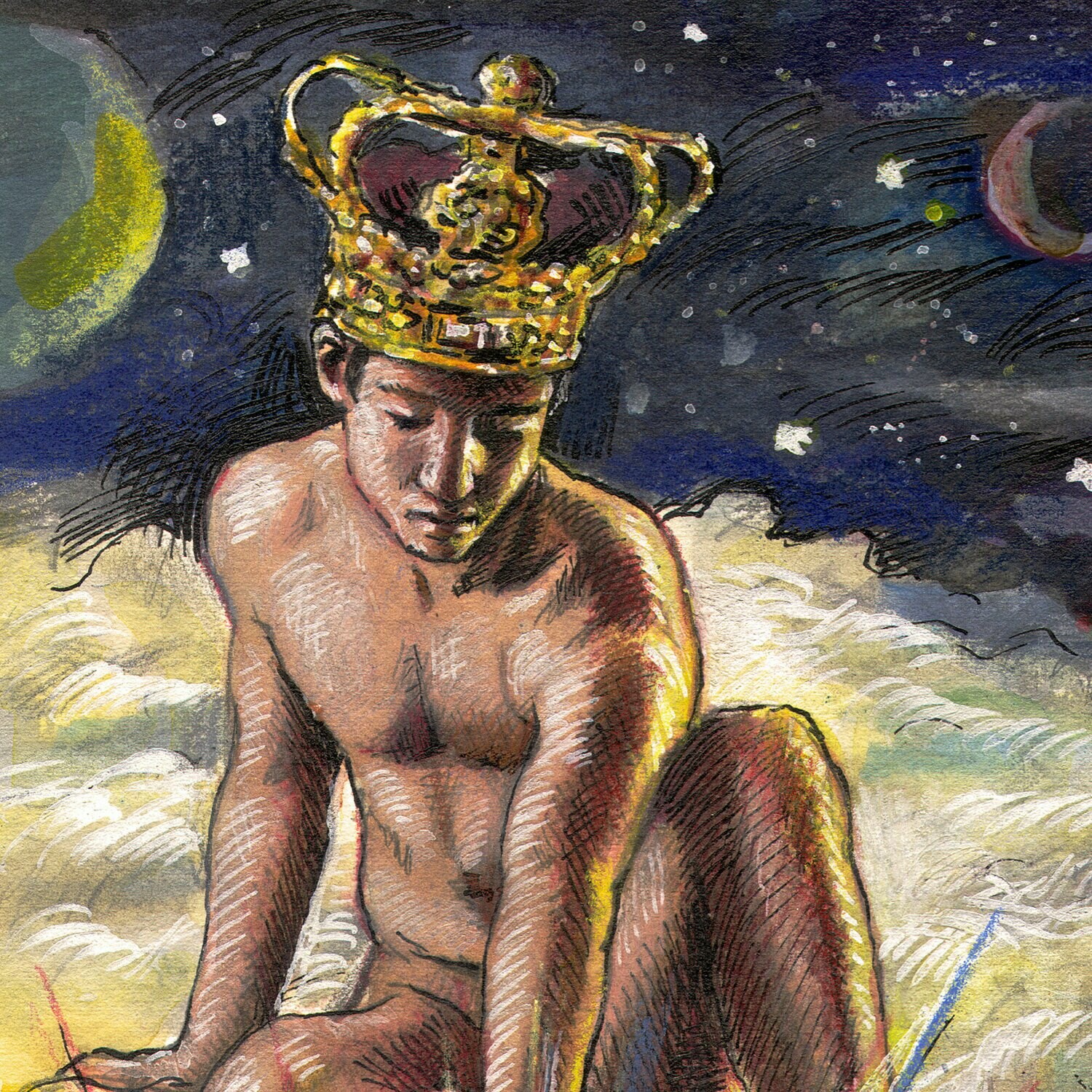 "The Peace Conjurer" Original Work on Paper