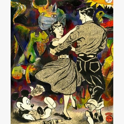 &quot;05.27.2020: Oblivious&quot; Original Work on Paper