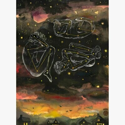&quot;03.31.2020: Uncertainty&quot; Original Work on Paper