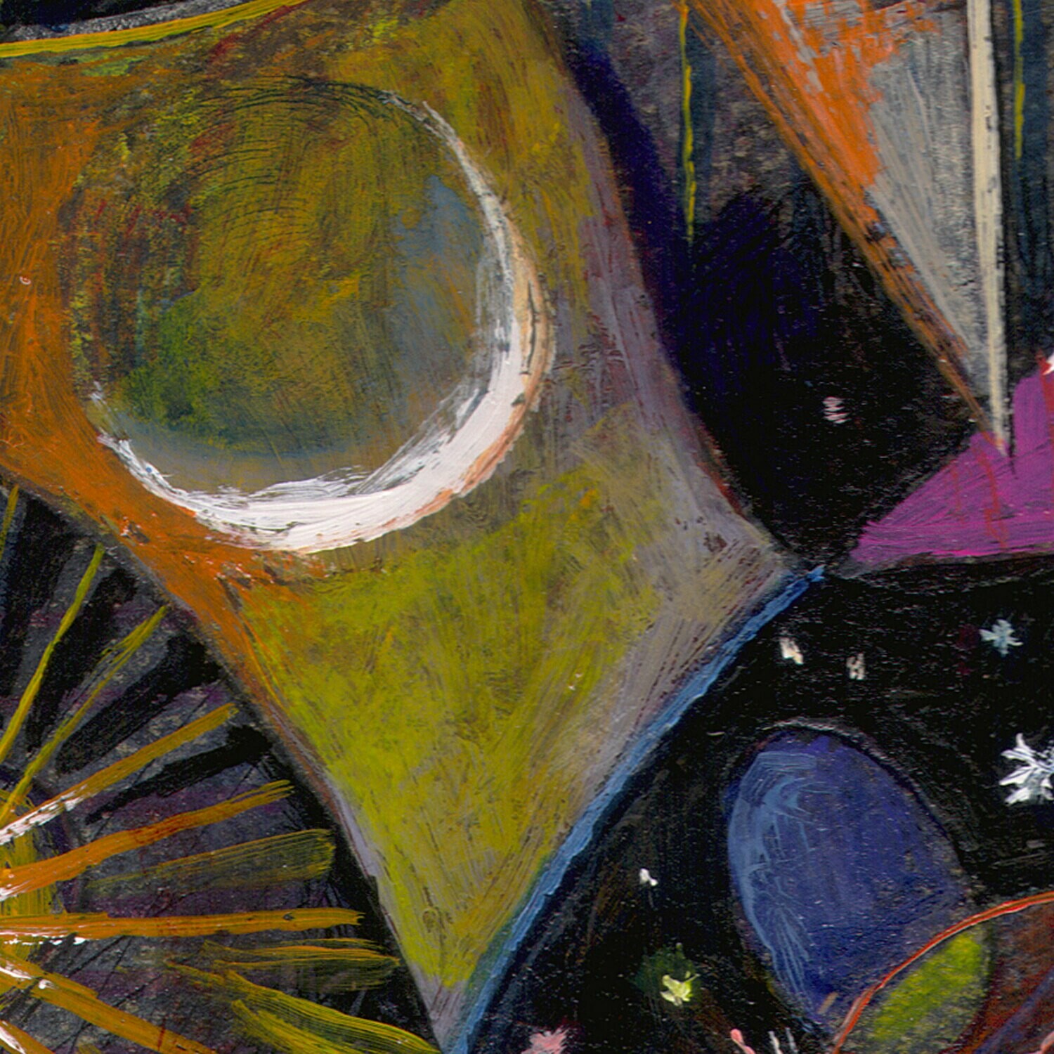 "Isolation" Original Mixed-Media Painting