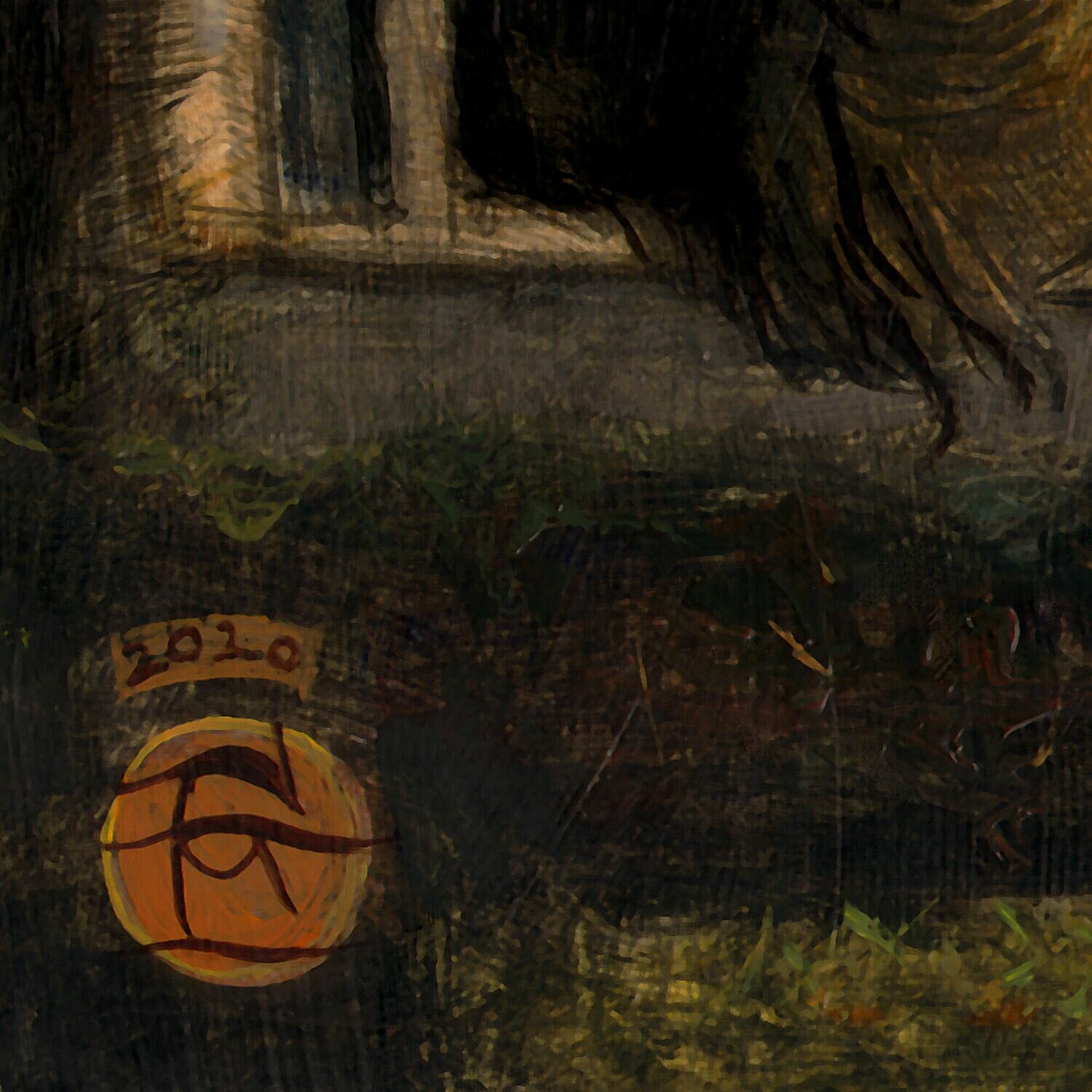 "Housebound" Original Painting on Panel