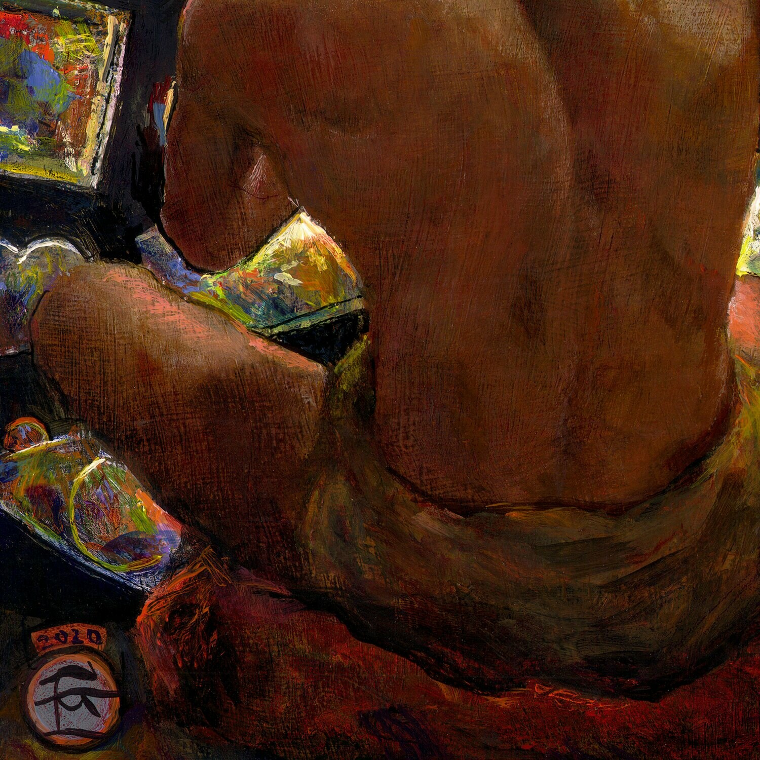 "Summoning Hope" Original Painting on Panel