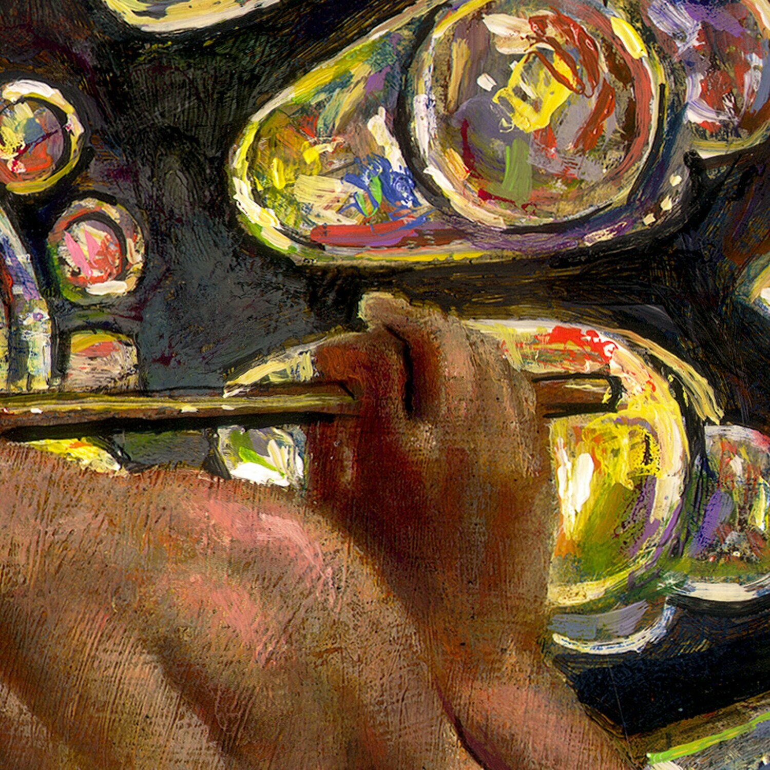 "Summoning Hope" Original Painting on Panel
