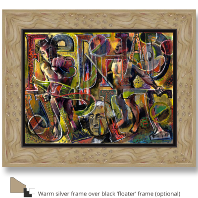 "What's Happened to America? (Fed Up, Had It)" Original Painting | Available Framed or Unframed