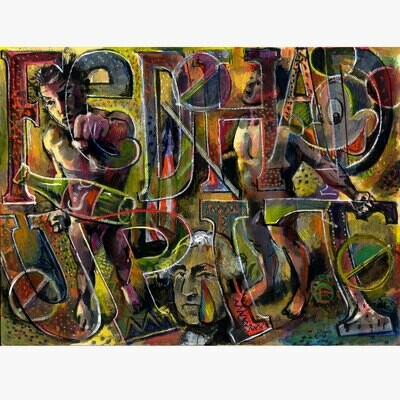 &quot;What&#39;s Happened to America? (Fed Up, Had It)&quot; Original Painting | Available Framed or Unframed
