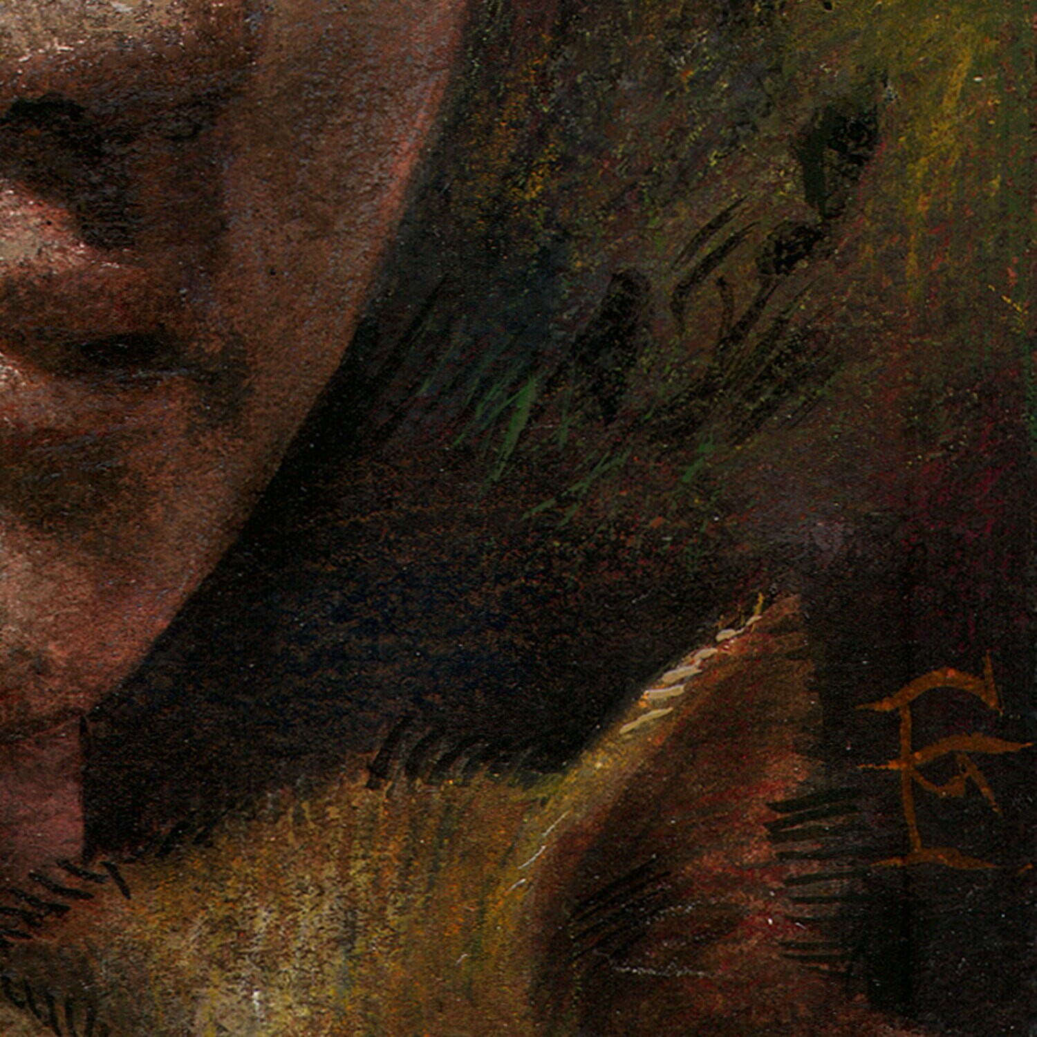 "Walkaway" Original Mixed-Media Painting