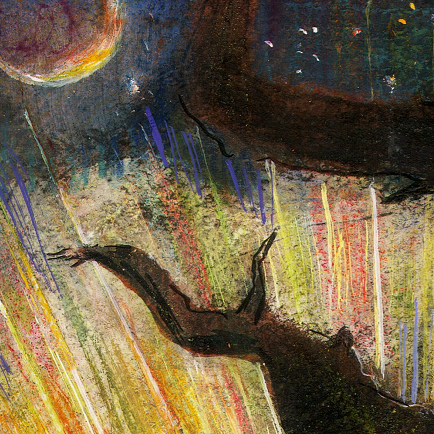 "Walkaway" Original Mixed-Media Painting