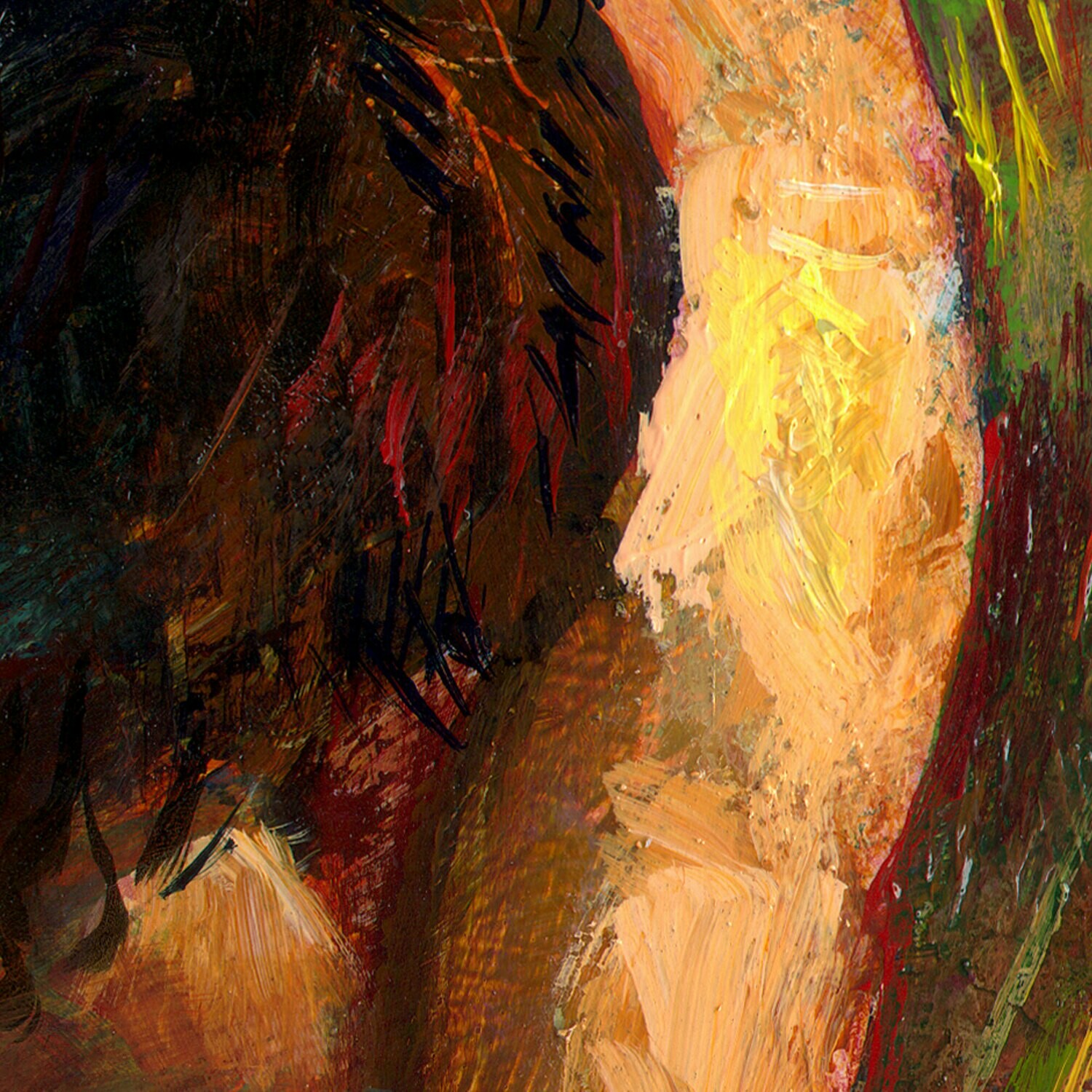 "Isolation" Original Painting on Panel