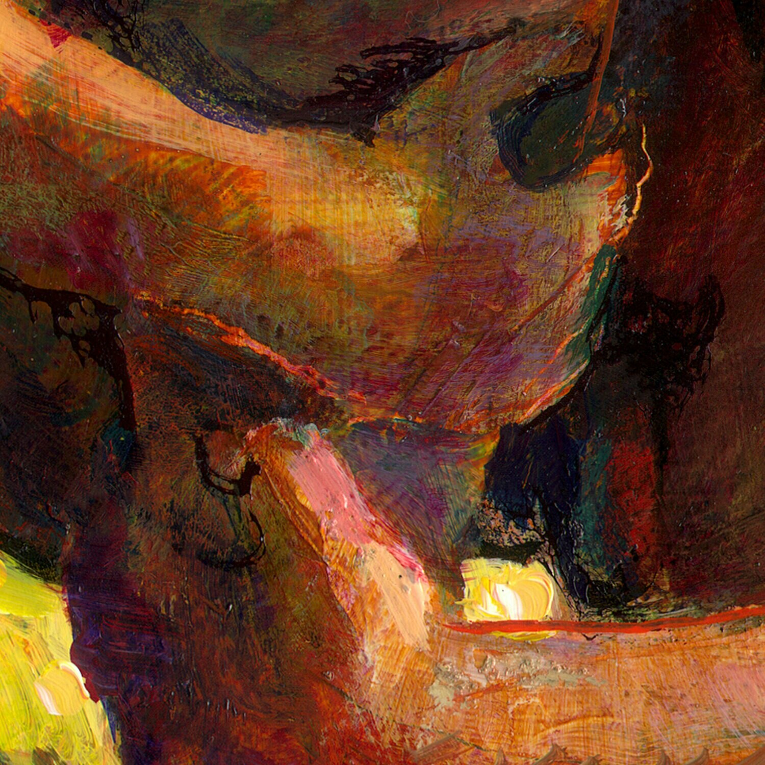 "Isolation" Original Painting on Panel