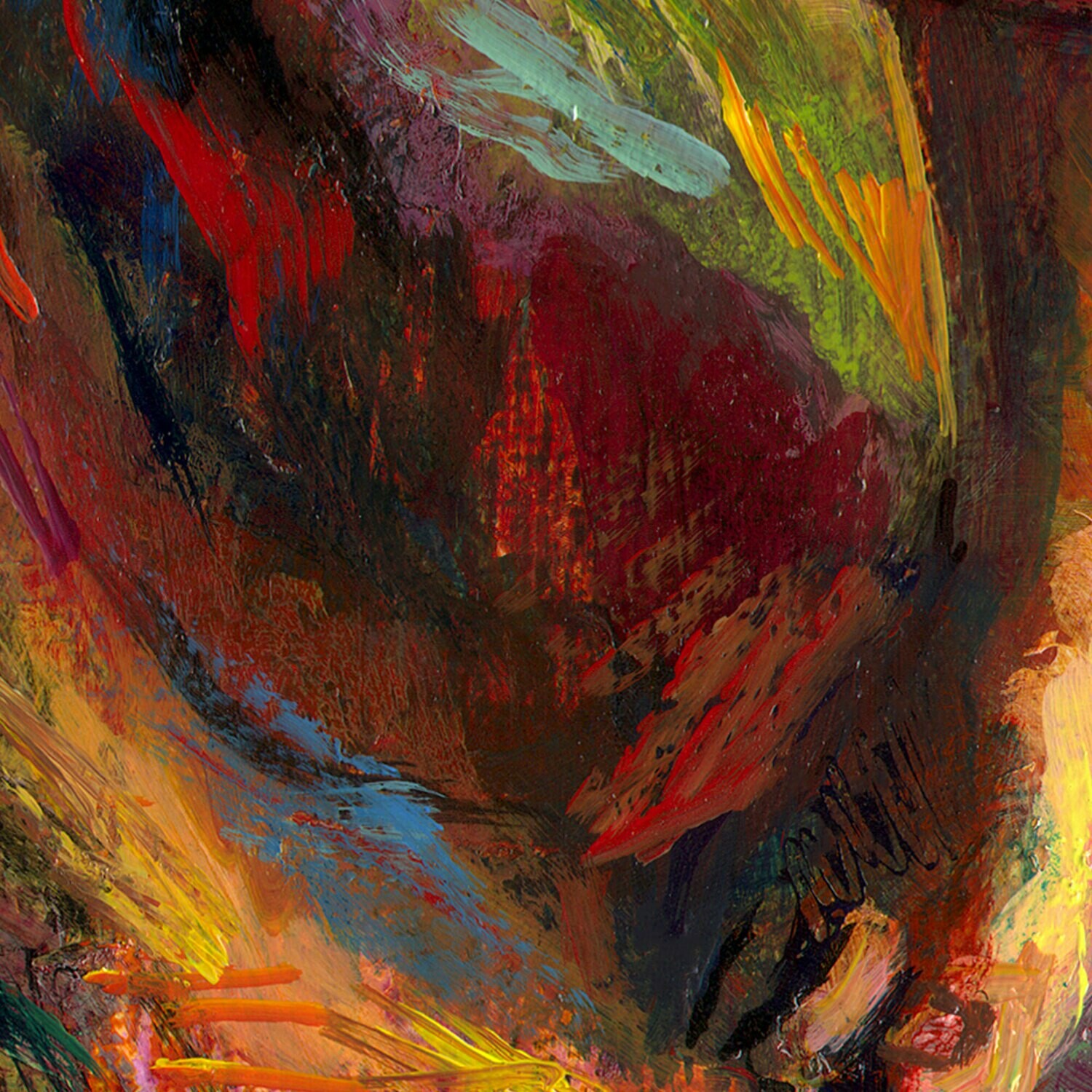"Isolation" Original Painting on Panel