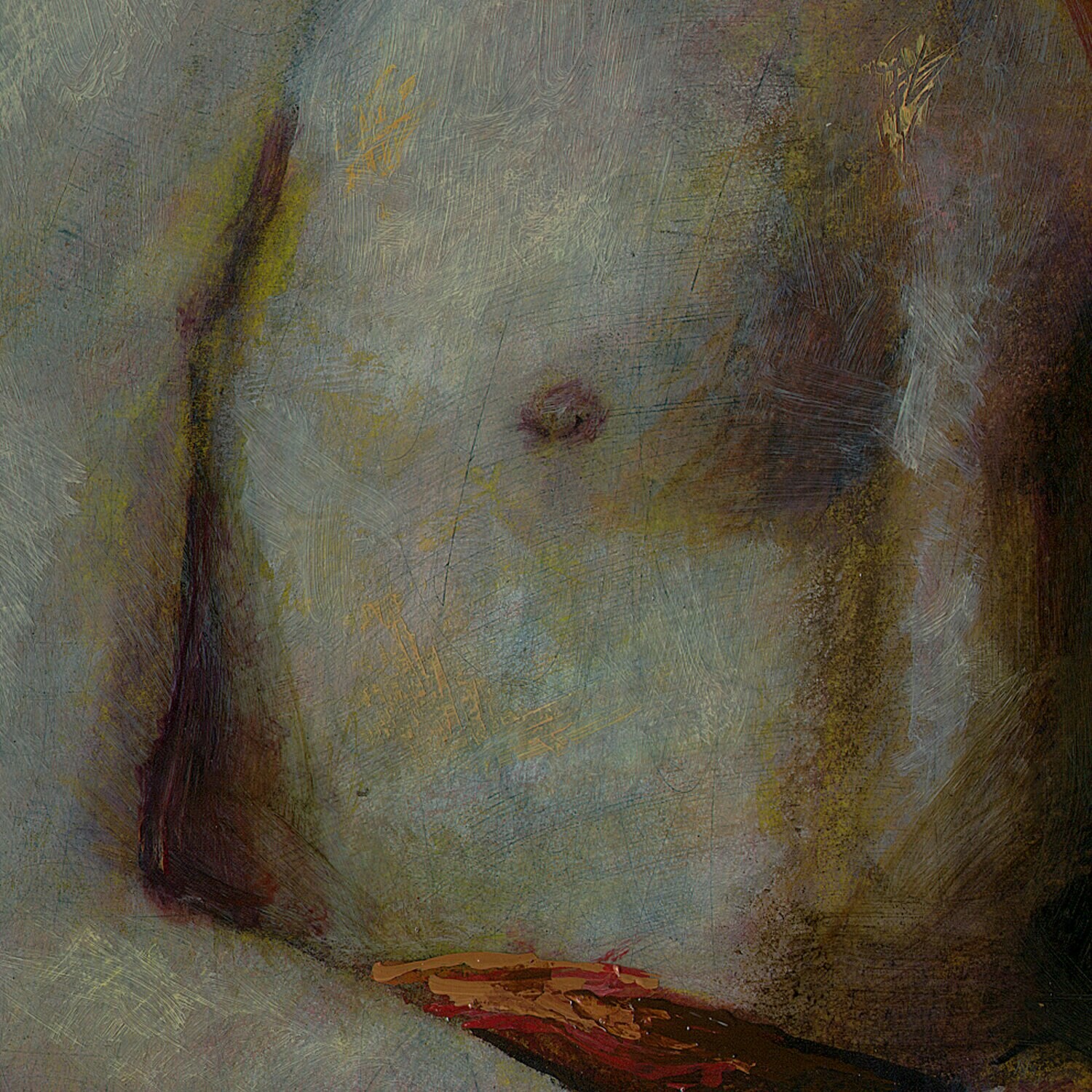 "Autumn" Original Mixed-Media Painting on Panel
