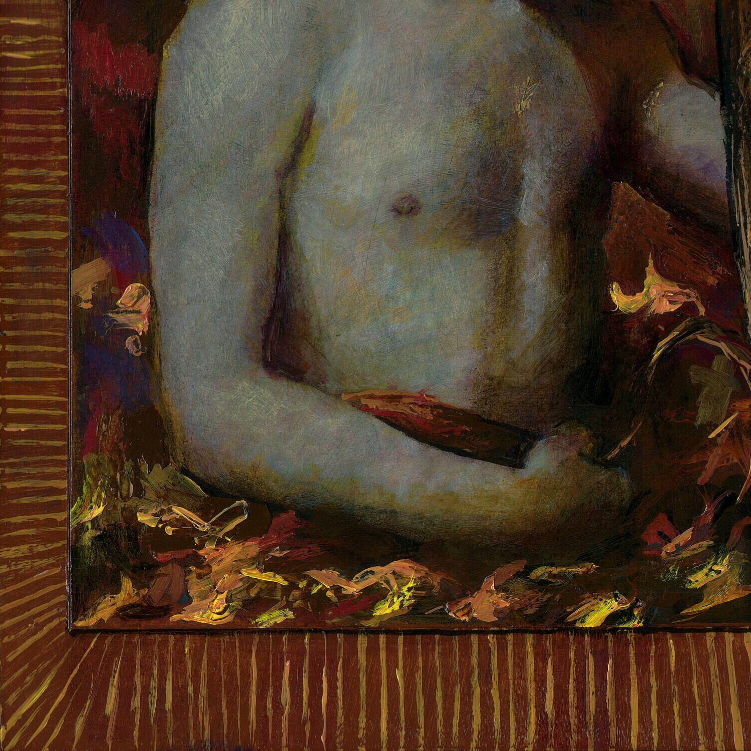 "Autumn" Original Mixed-Media Painting on Panel
