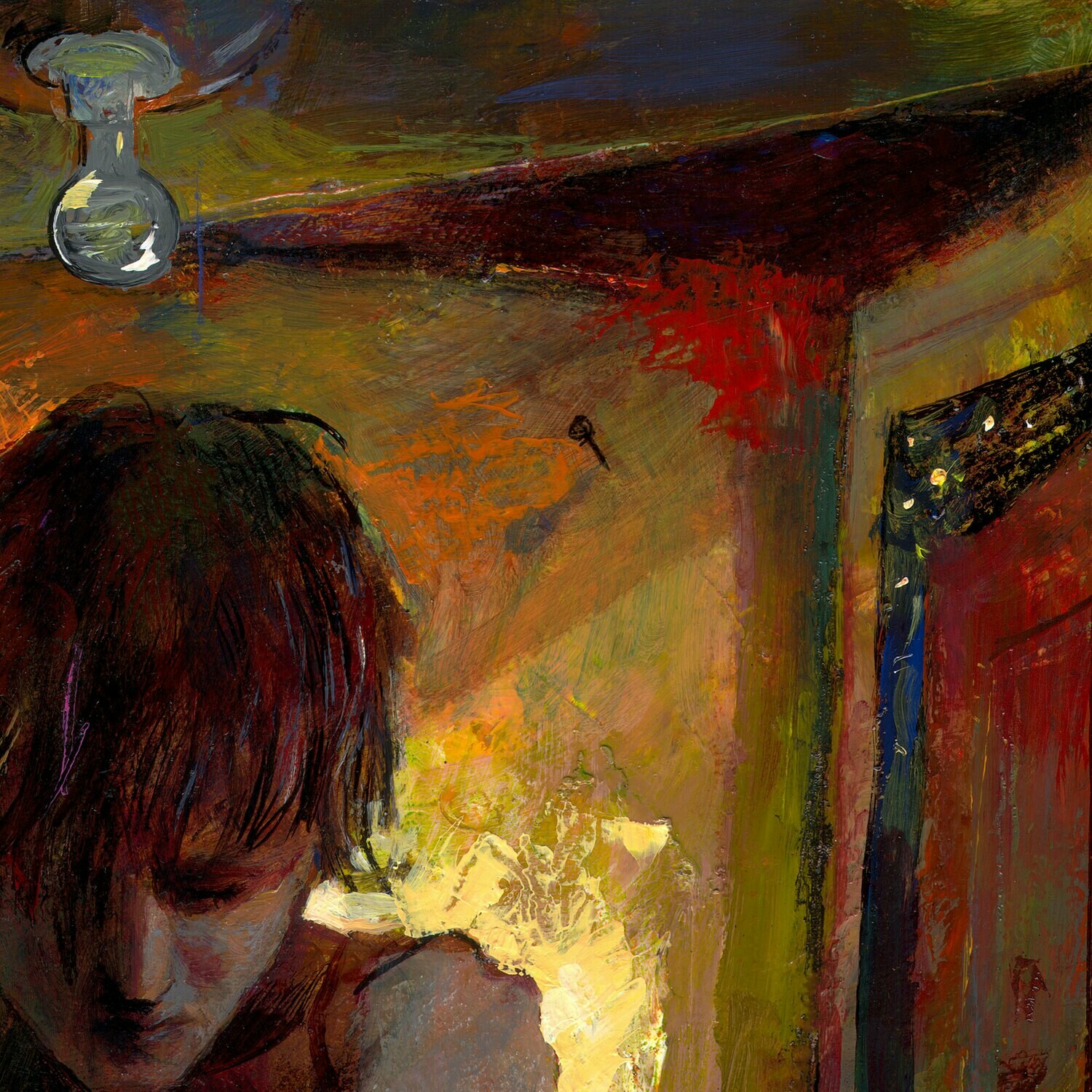 "The Artist Isolated" Original Painting on Panel