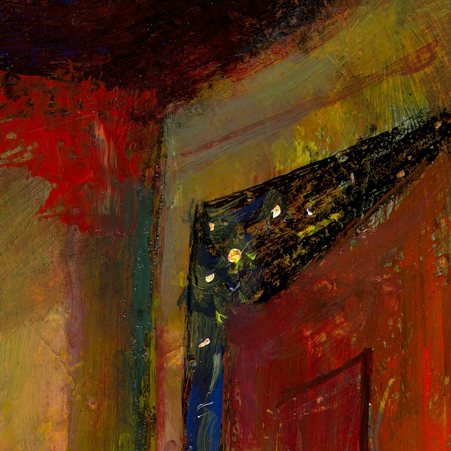 "The Artist Isolated" Original Painting on Panel