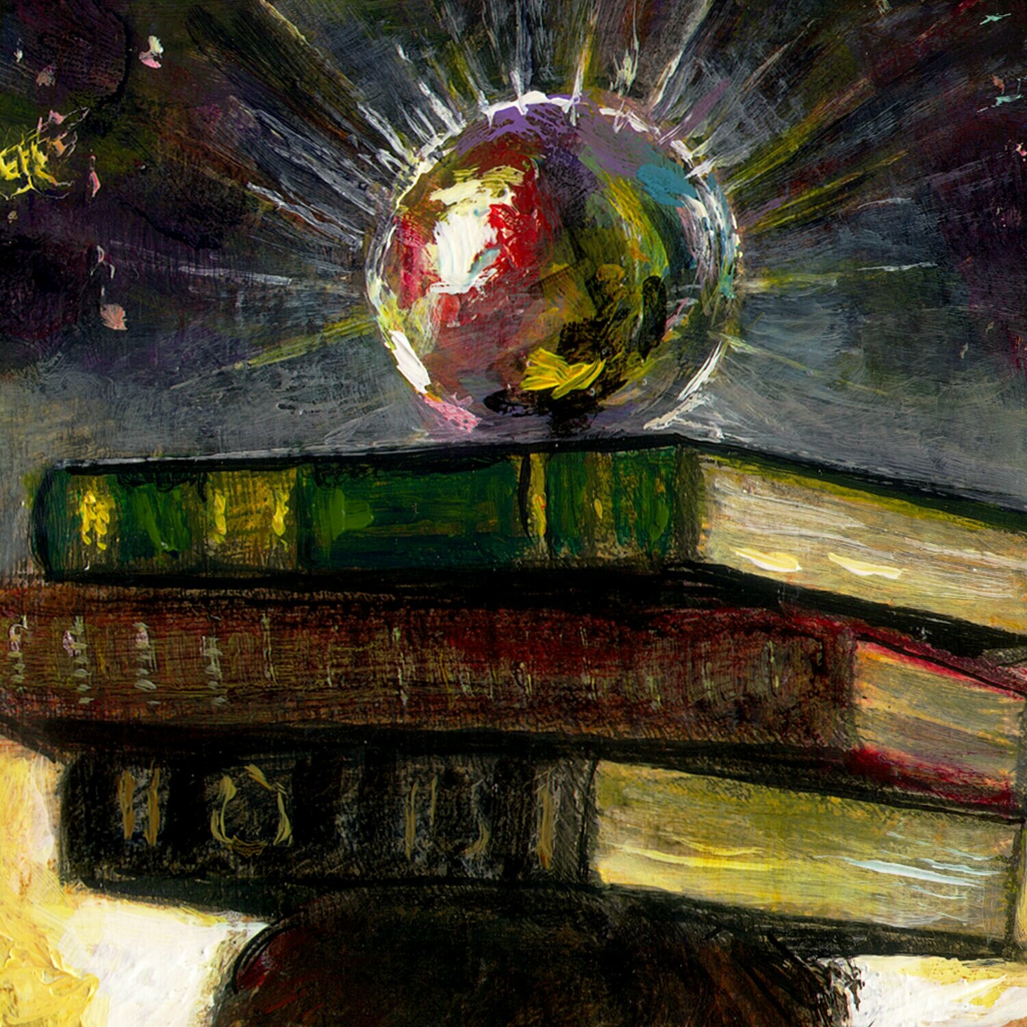 "The Imaginer (Goodbye 2020)" Original Painting on Panel