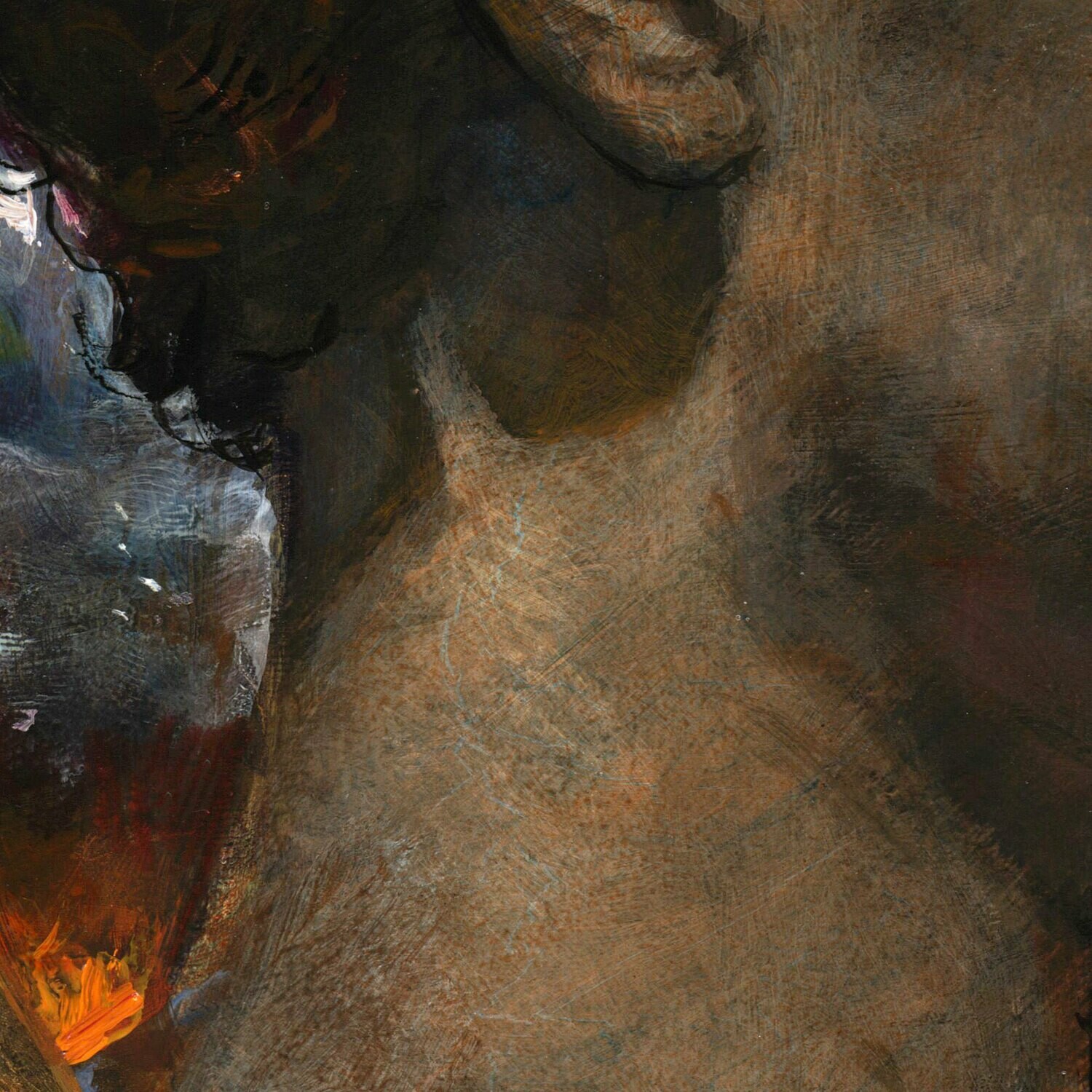 "The Prayer" Original Painting on Panel