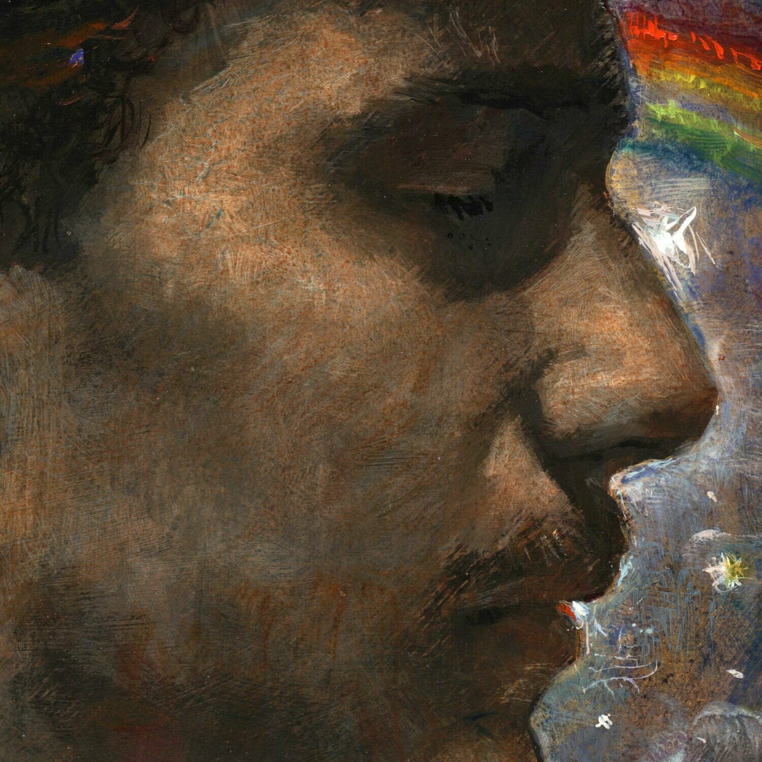 "The Prayer" Original Painting on Panel