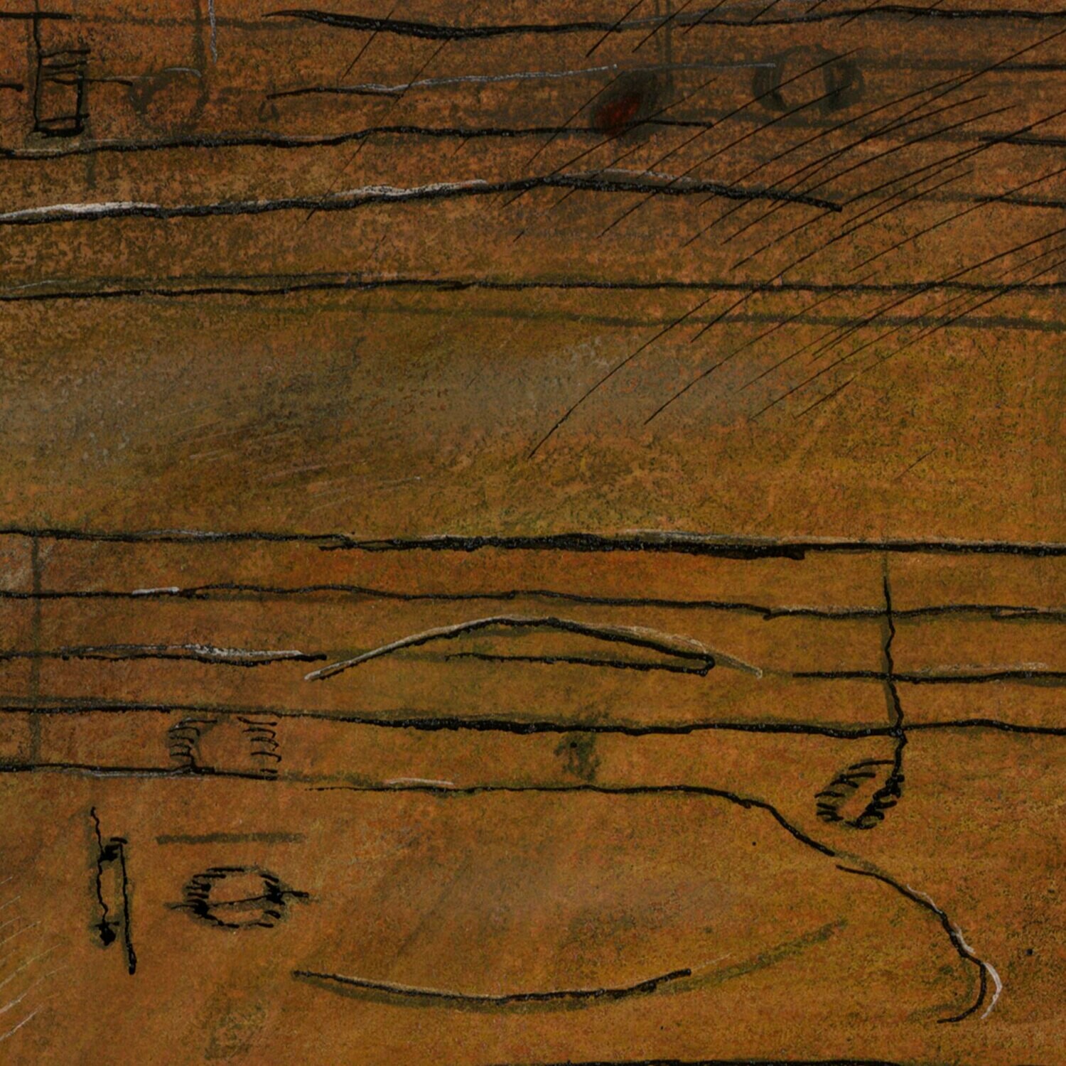 "Tangled (for Samuel Barber)" Original Work on Paper